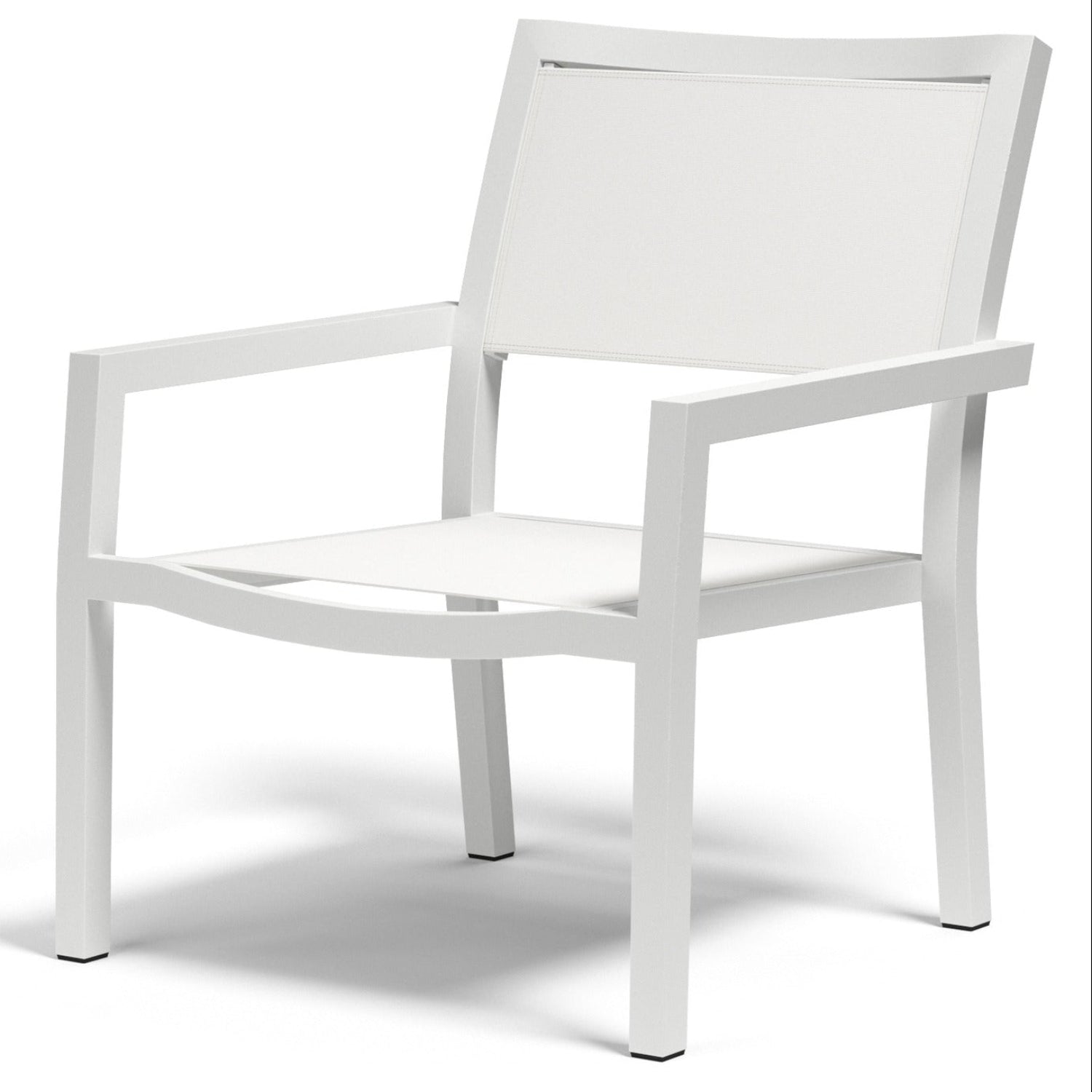 Sunset West Naples Outdoor Stackable Sling Club Chair Set of 2