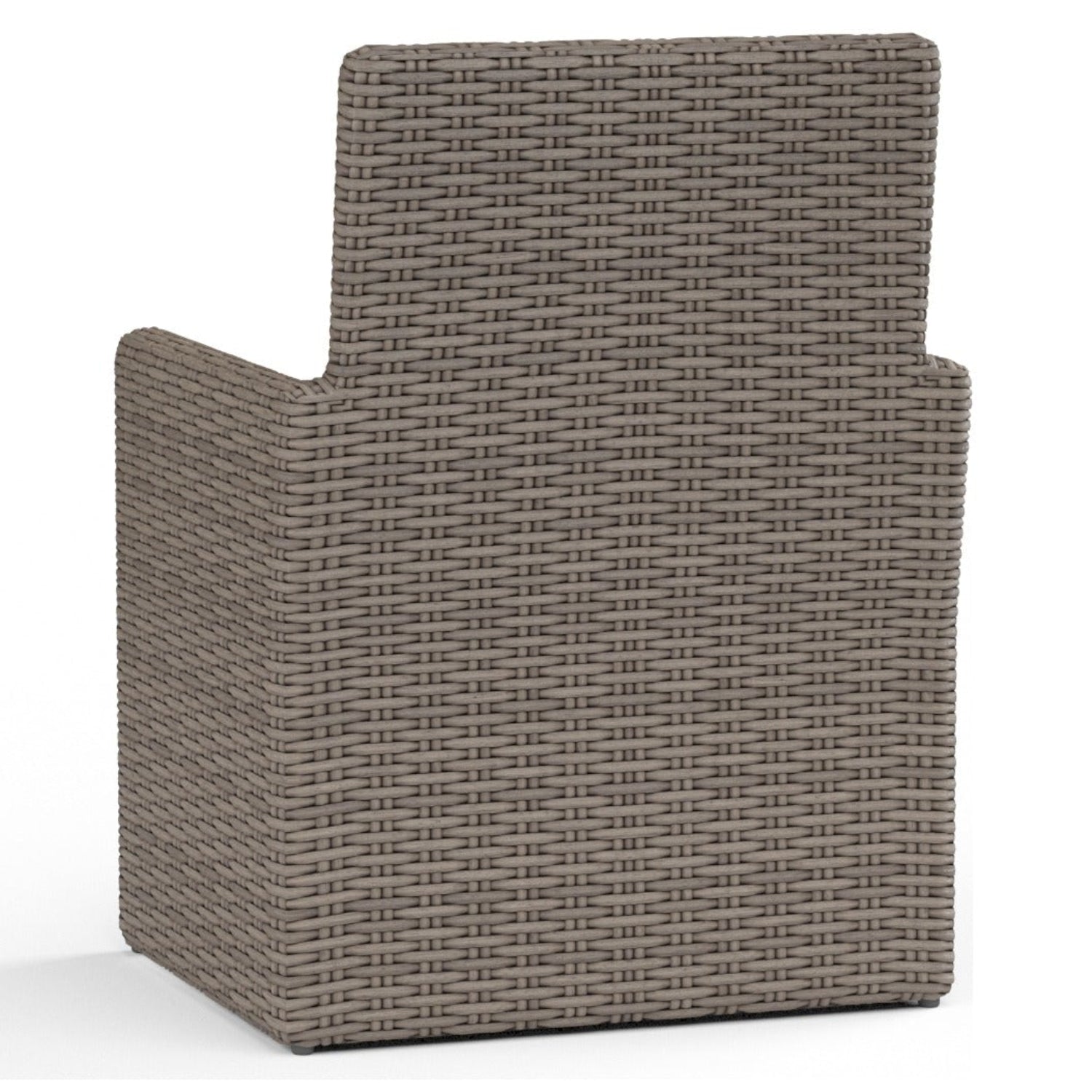 Sunset West Coronado Canvas Flax w/Self Welt Outdoor Dining Chair Set of 2