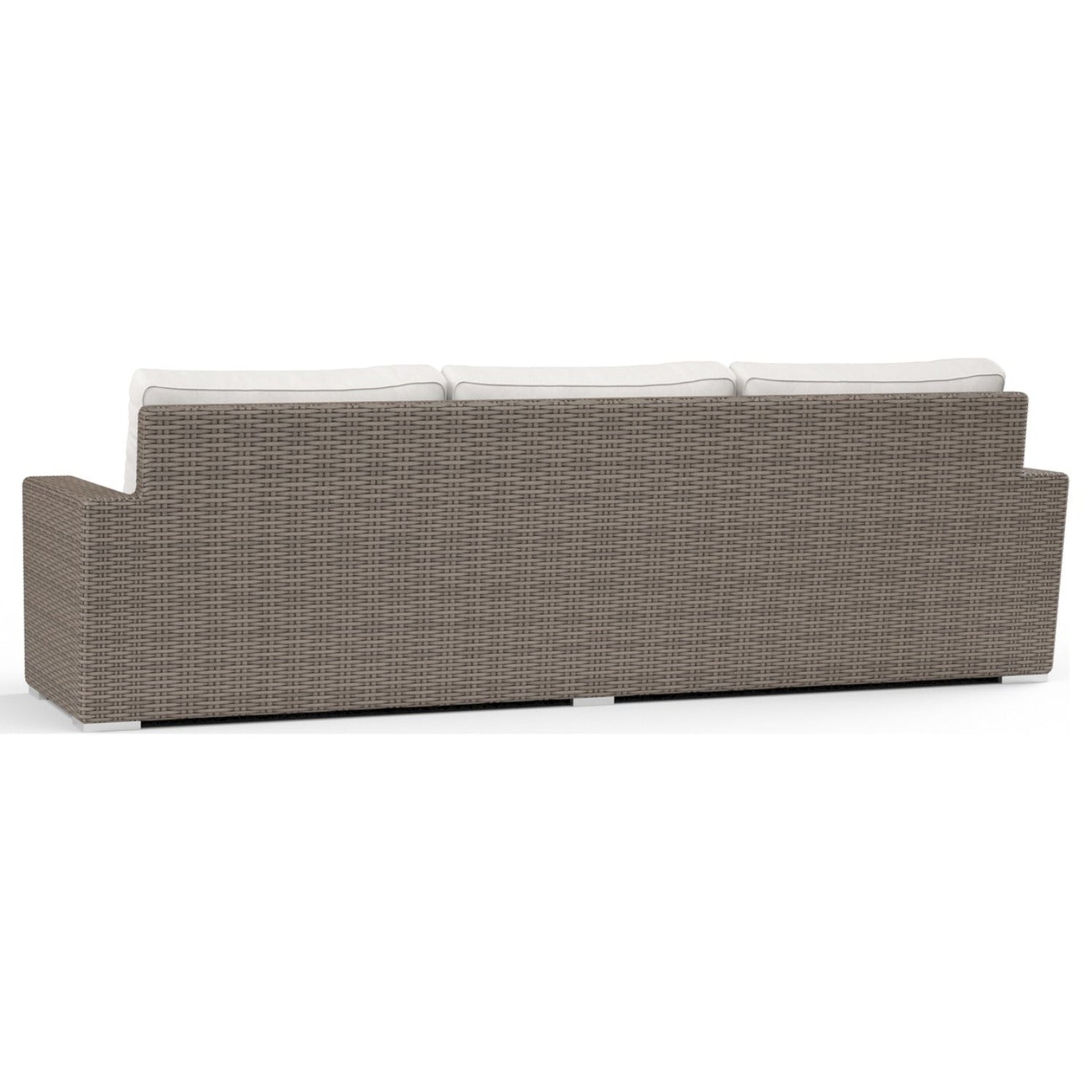 Sunset West Coronado Canvas Flax w/Self Welt Outdoor Sofa