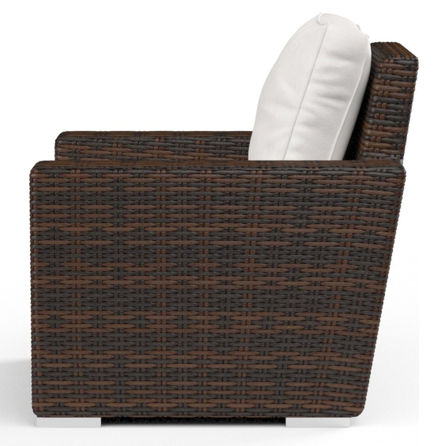 Sunset West Montecito Canvas Flax w/Self Welt Outdoor Club Chair