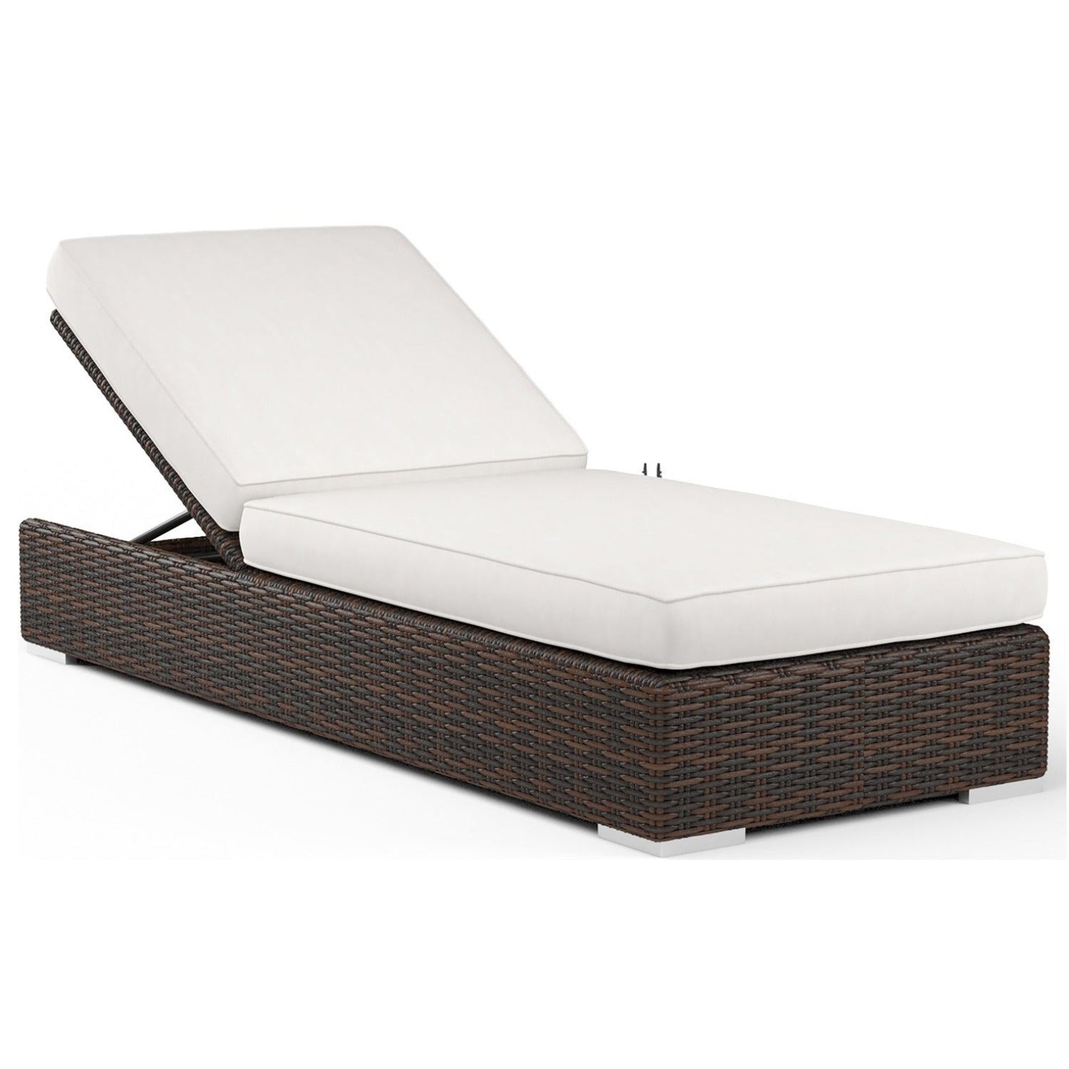 Sunset West Montecito Canvas Flax w/Self Welt Outdoor Adjustable Chaise