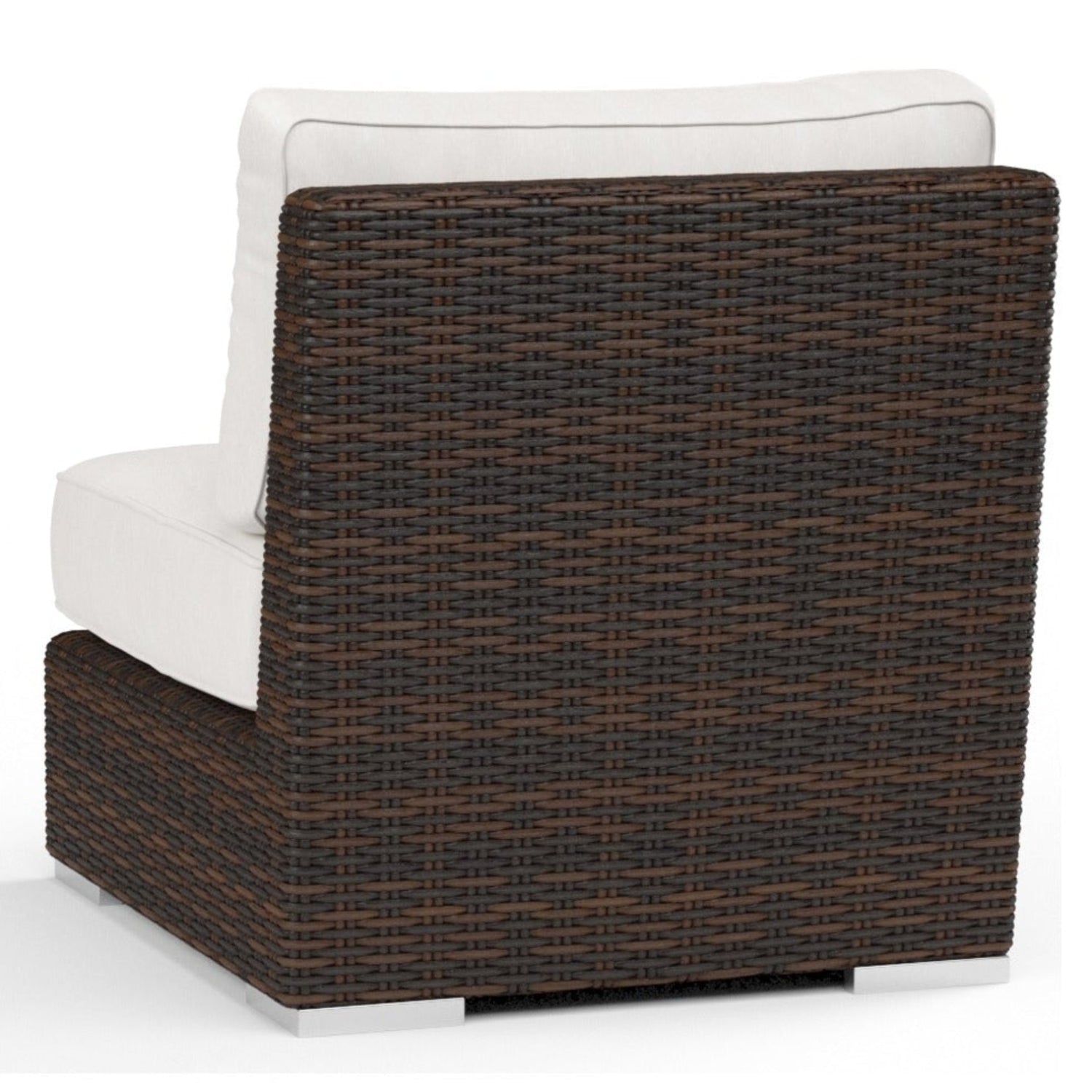 Sunset West Montecito Canvas Flax w/Self Welt Outdoor Armless Club Chair