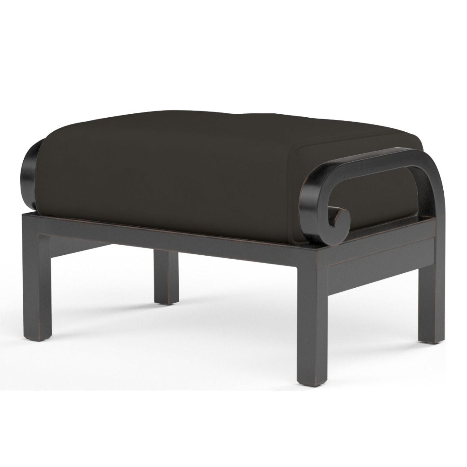 Sunset West Monterey Spectrum Carbon w/Self Welt Outdoor Ottoman