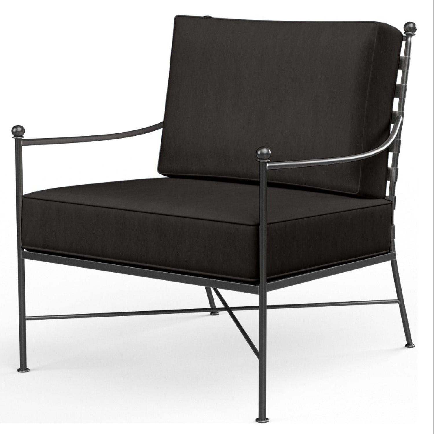 Sunset West Provence Spectrum Carbon w/Self Welt Outdoor Club Chair
