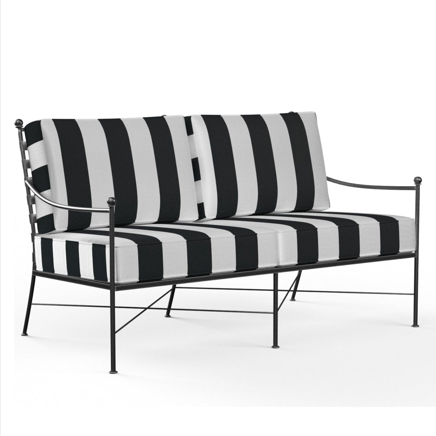 Sunset West Provence Cabana Classic w/Self Welt Outdoor Loveseat