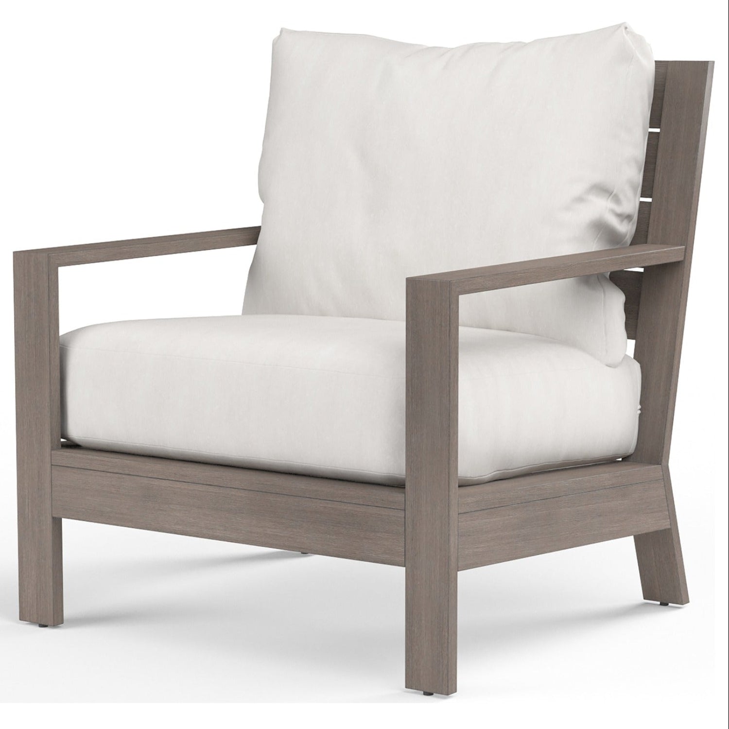 Sunset West Laguna Canvas Flax Outdoor Club Chair
