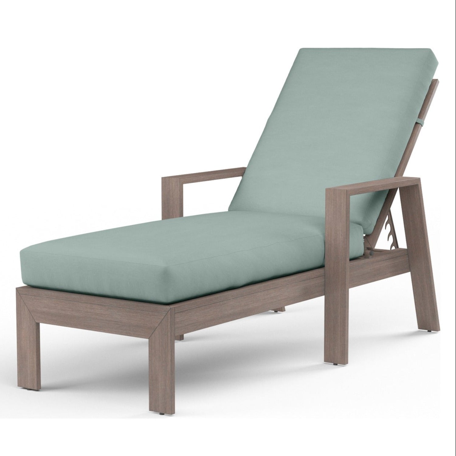 Sunset West Laguna Cast Mist Outdoor Chaise Lounge