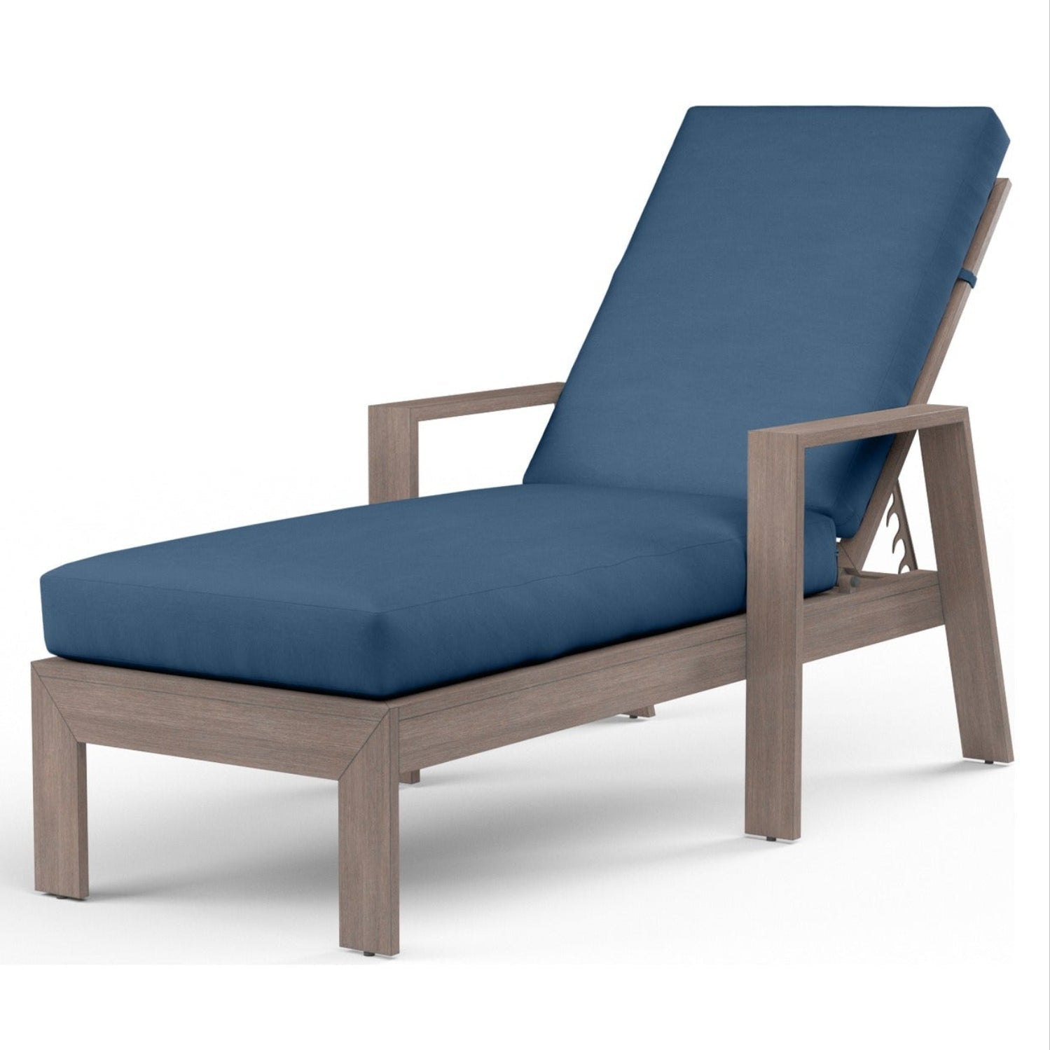 Sunset West Laguna Spectrum Indigo Outdoor Chaise Lounge