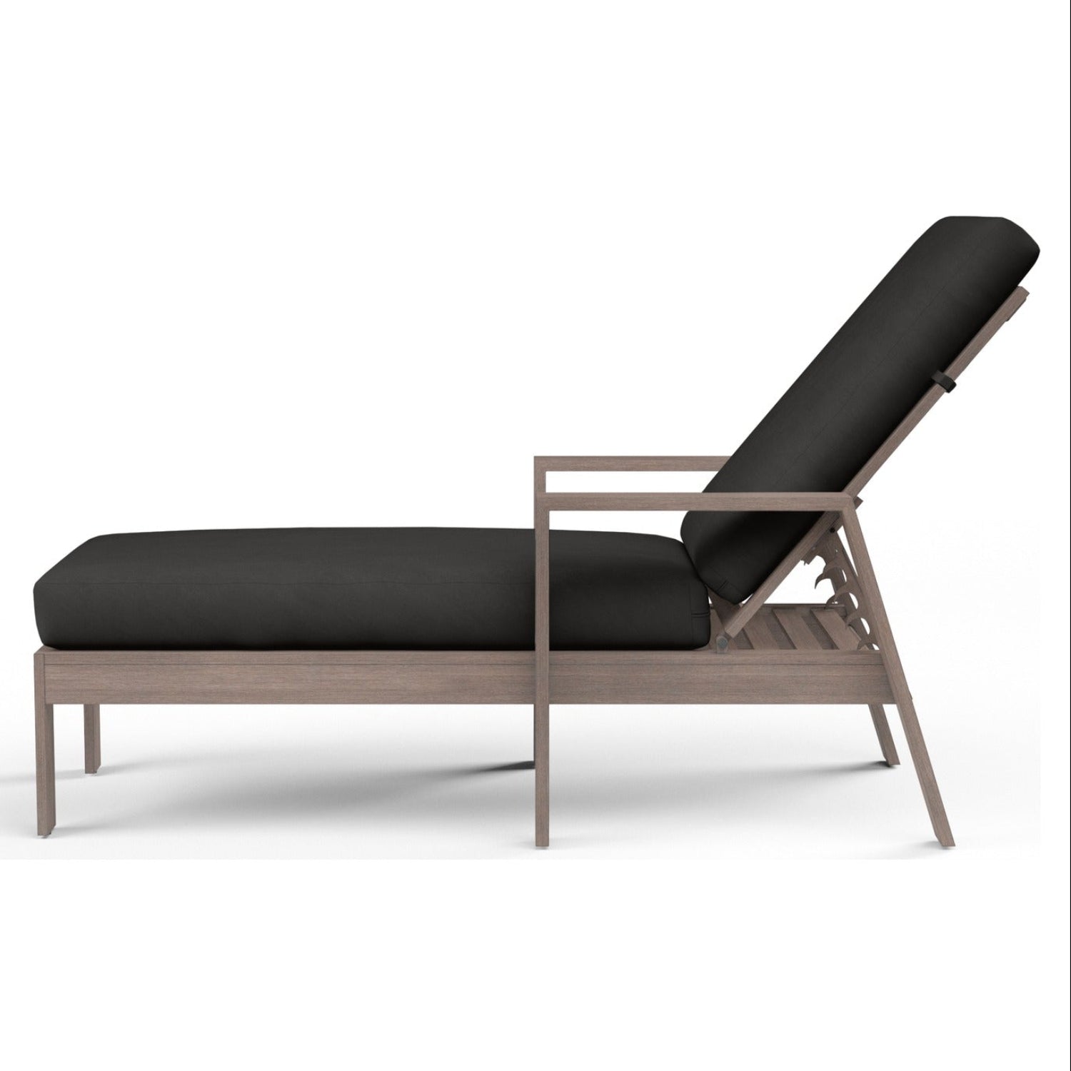 Sunset West Laguna Spectrum Carbon Outdoor Chaise Lounge