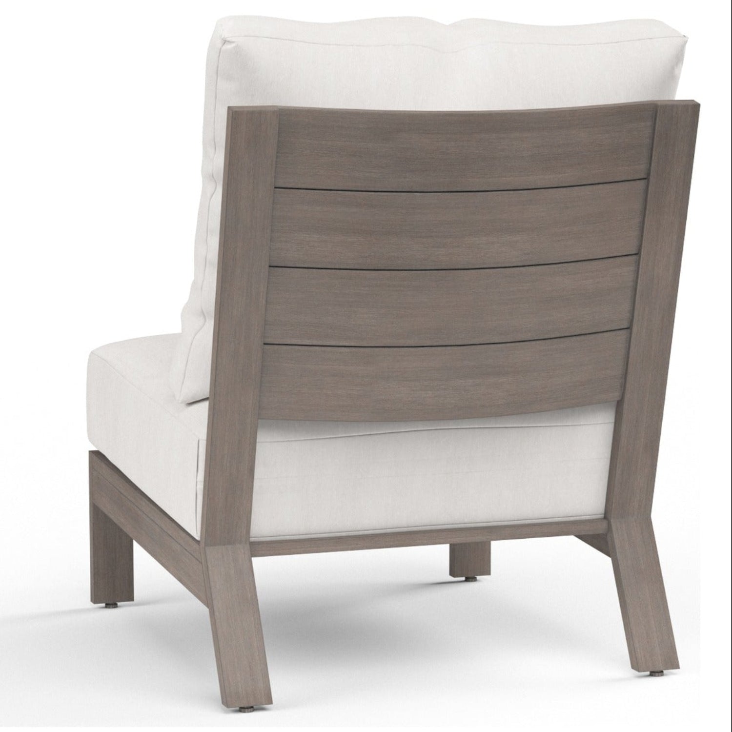 Sunset West Laguna Canvas Flax Outdoor Armless Club