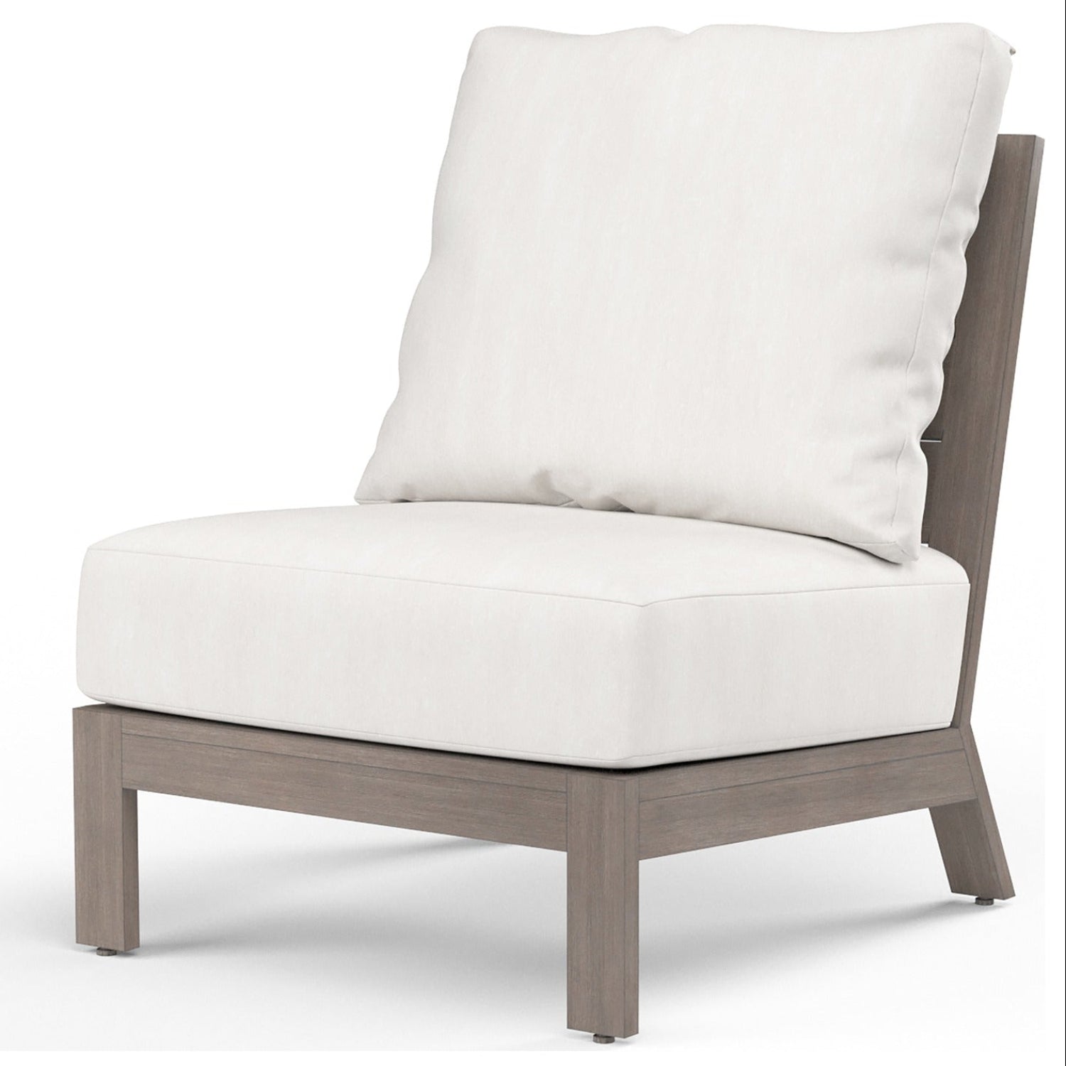 Sunset West Laguna Canvas Flax Outdoor Armless Club