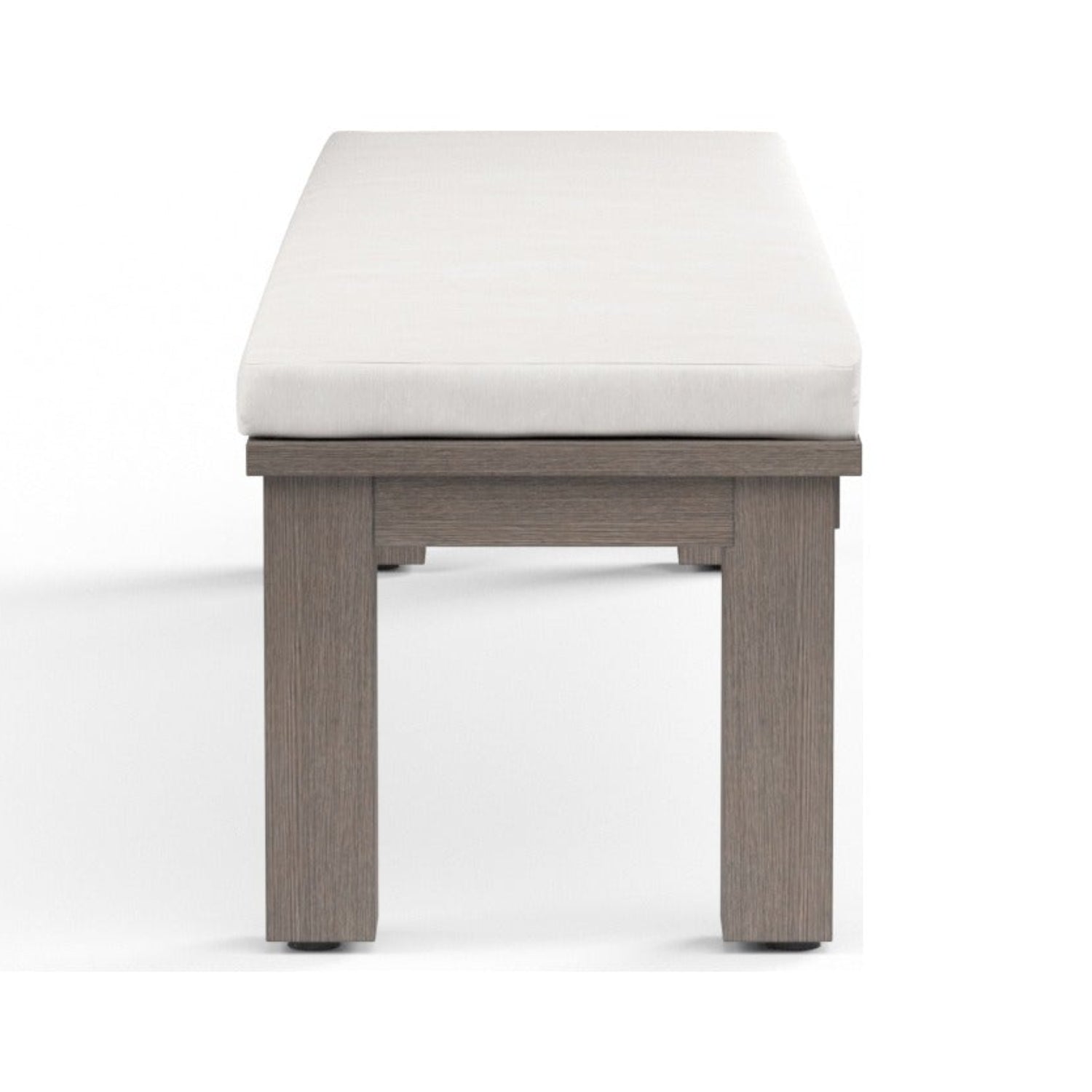 Sunset West Laguna Canvas Flax Outdoor Dining Bench