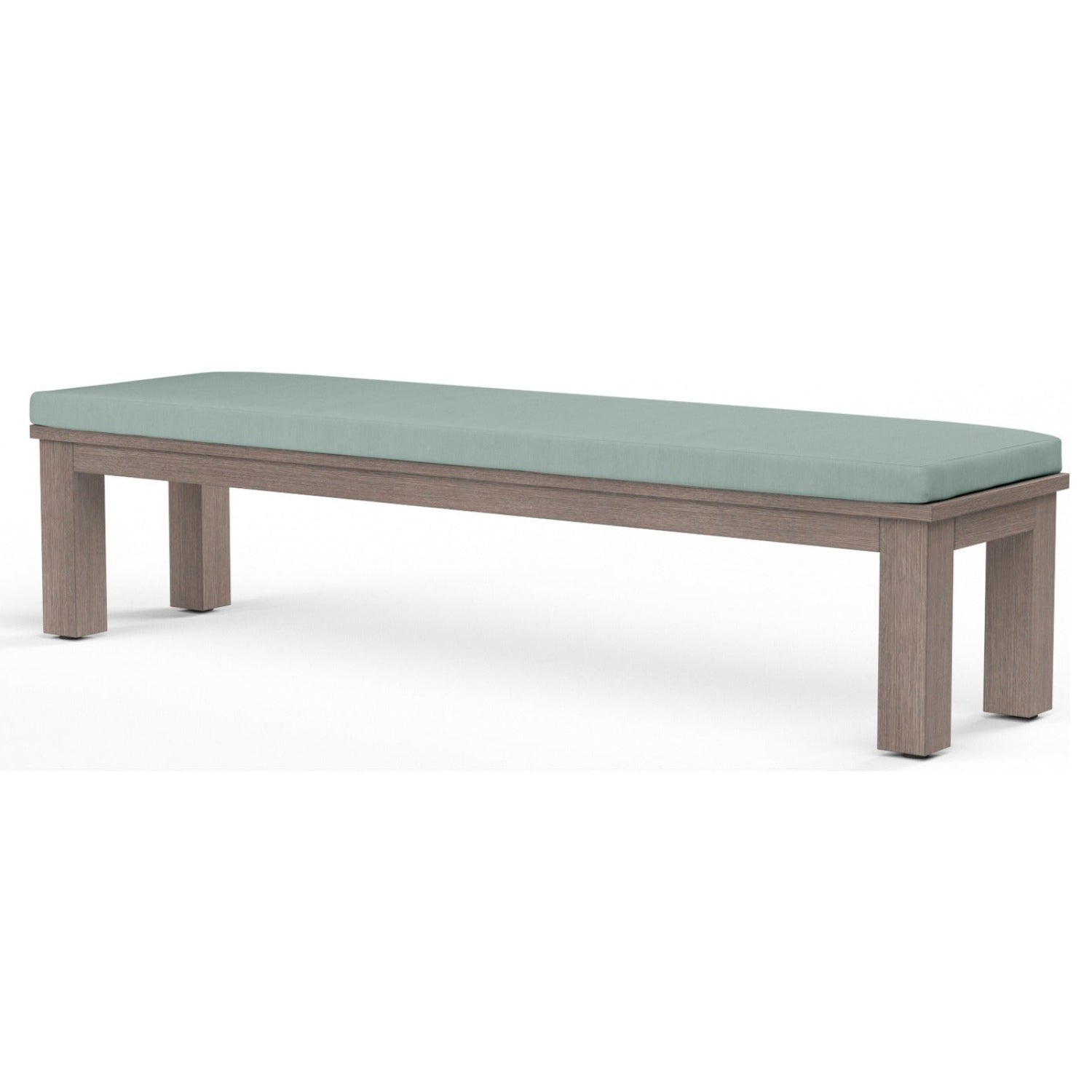 Sunset West Laguna Cast Mist Outdoor Dining Bench