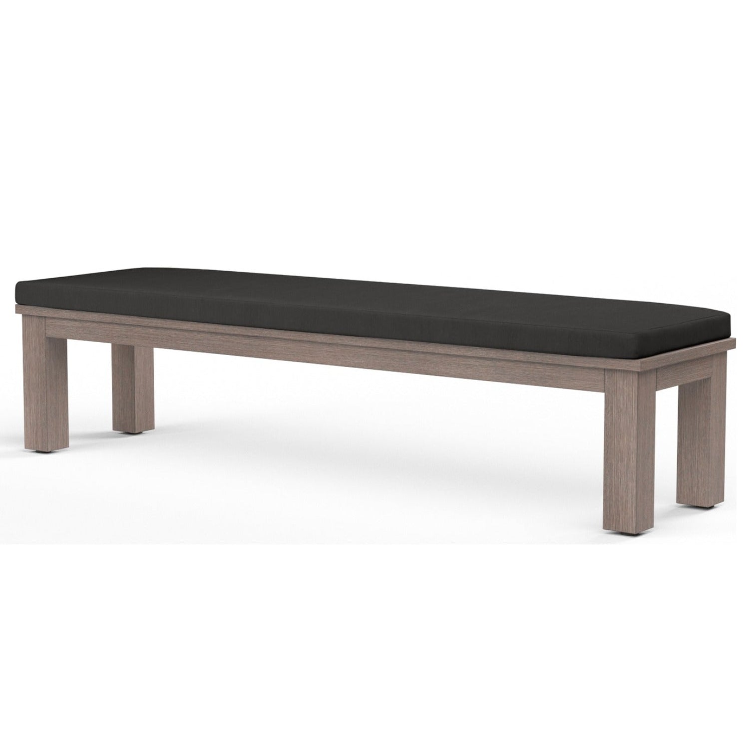 Sunset West Laguna Spectrum Carbon Outdoor Dining Bench