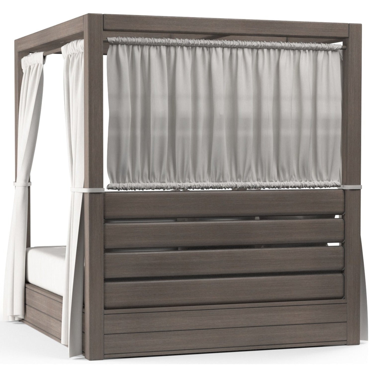 Sunset West Laguna Canvas Flax Resort King Outdoor Daybed