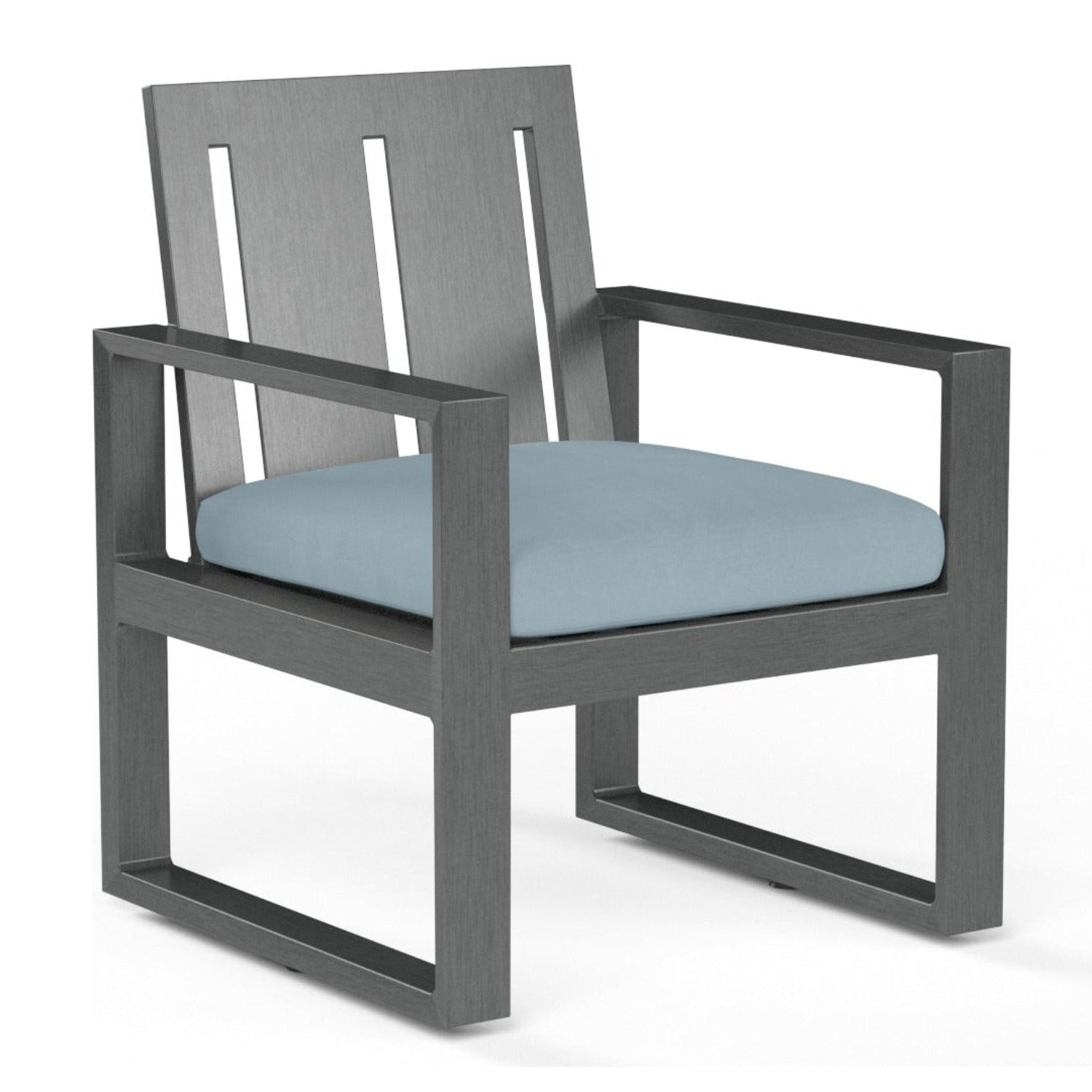 Sunset West Redondo Canvas Skyline Outdoor Dining Chair Set of 2