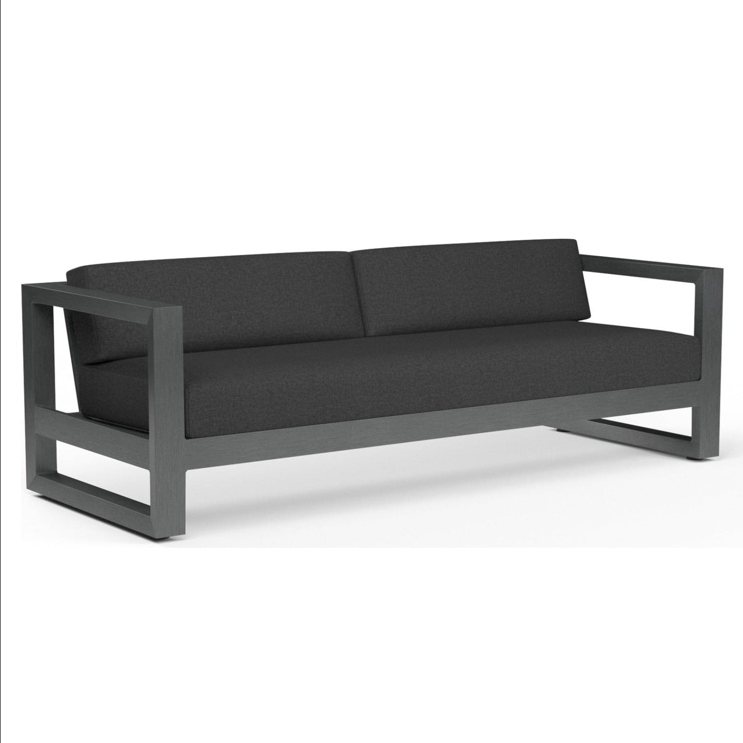 Sunset West Redondo Spectrum Carbon Outdoor Sofa