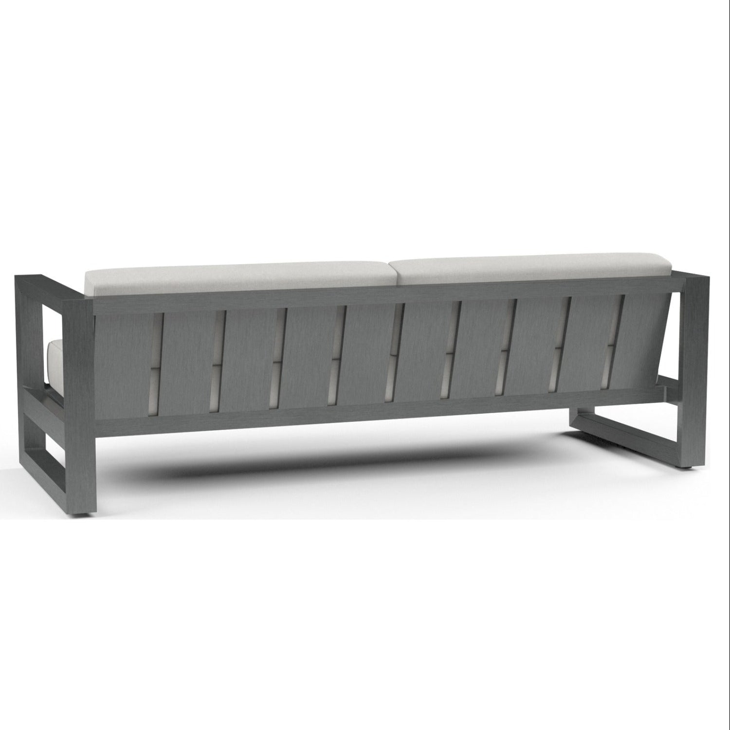Sunset West Redondo Cast Silver Outdoor Sofa