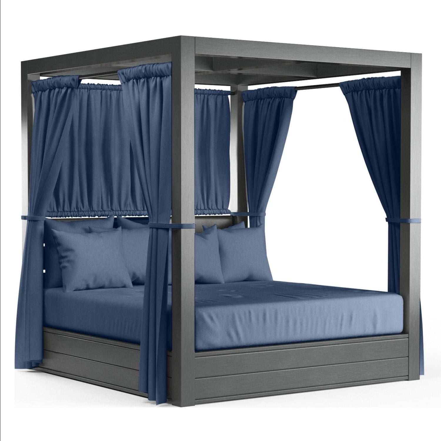 Sunset West Redondo Spectrum Indigo Outdoor Resort King Day Bed