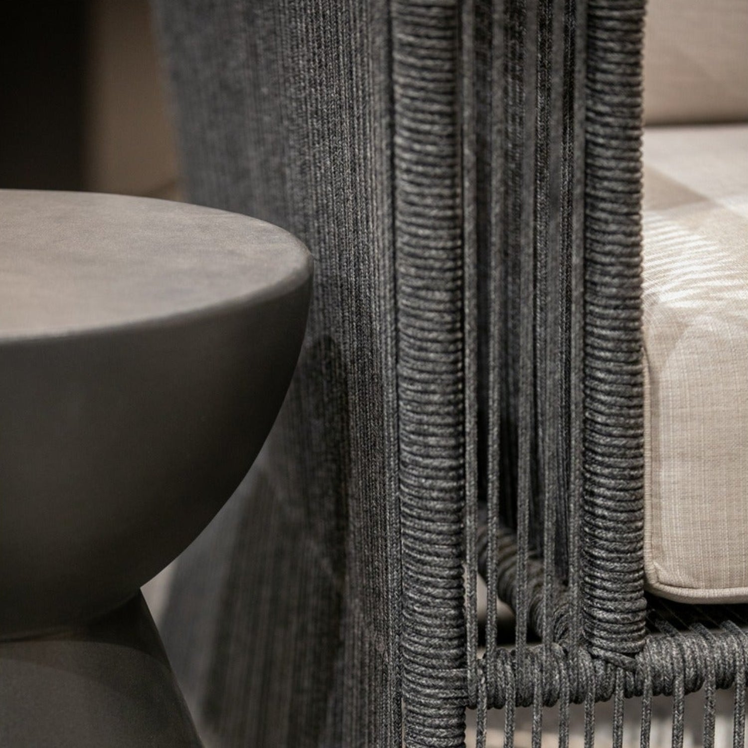 Sunset West Milano Echo Ash w/Self Welt Outdoor Club Chair