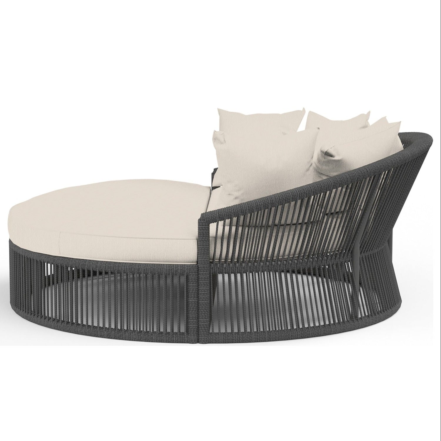 Sunset West Milano Echo Ash w/Self Welt Outdoor Daybed