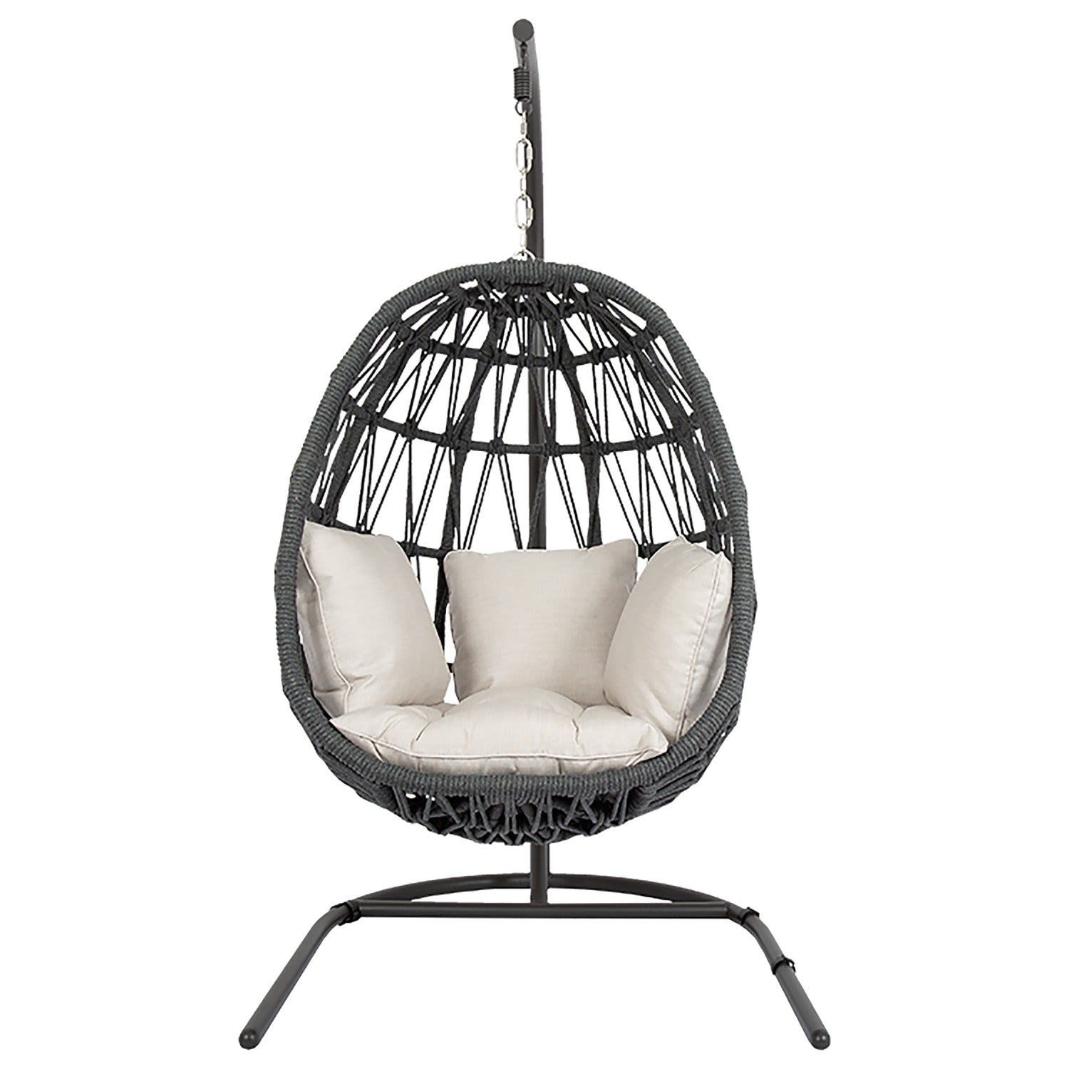 Sunset West Milano Echo Ash w/Self Welt Hanging Outdoor Chair