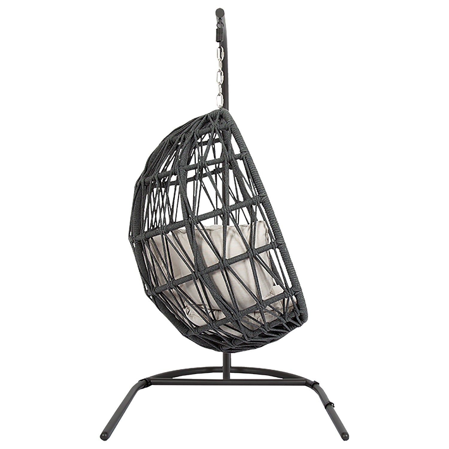 Sunset West Milano Echo Ash w/Self Welt Hanging Outdoor Chair