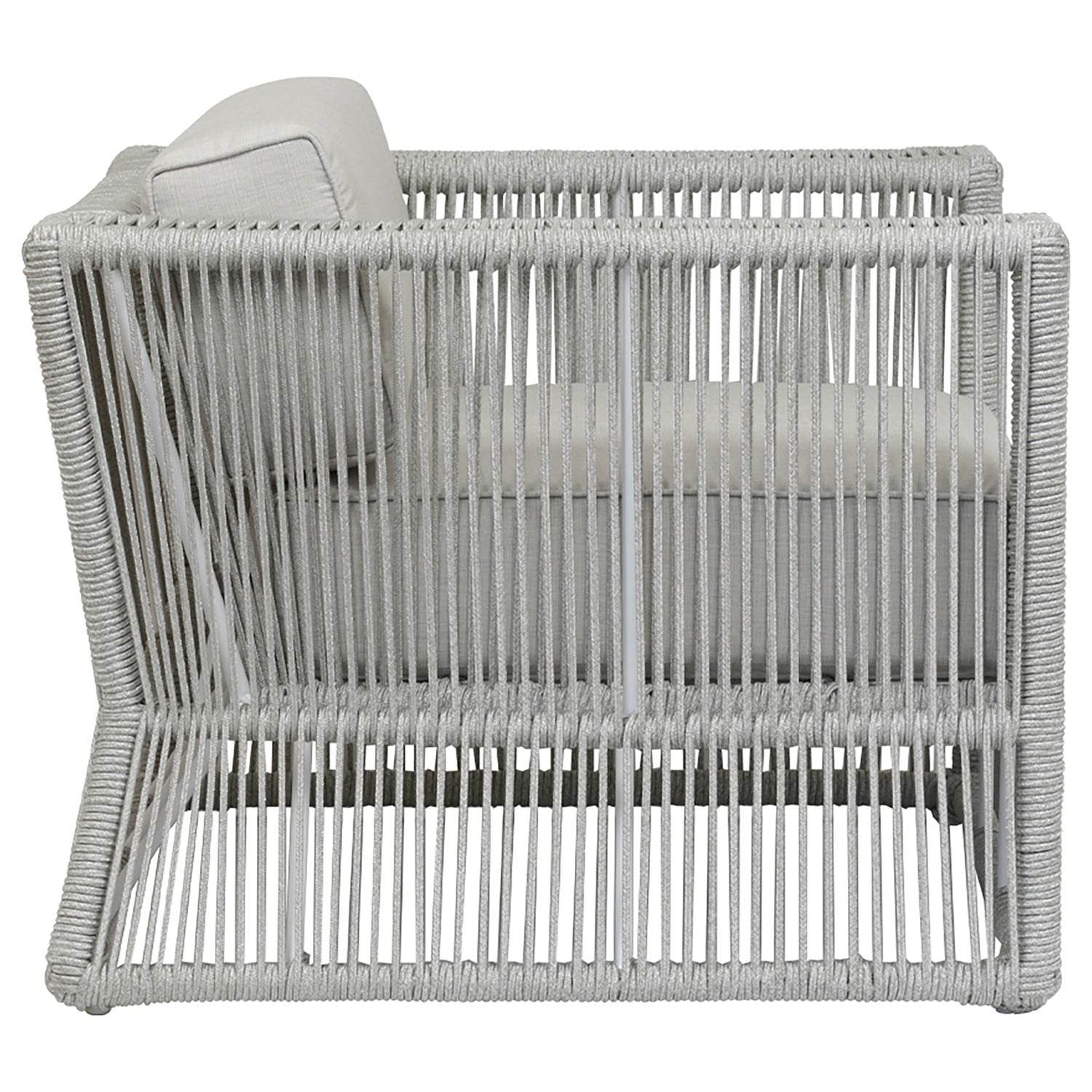 Sunset West Miami Echo Ash w/Self Welt Outdoor Club Chair