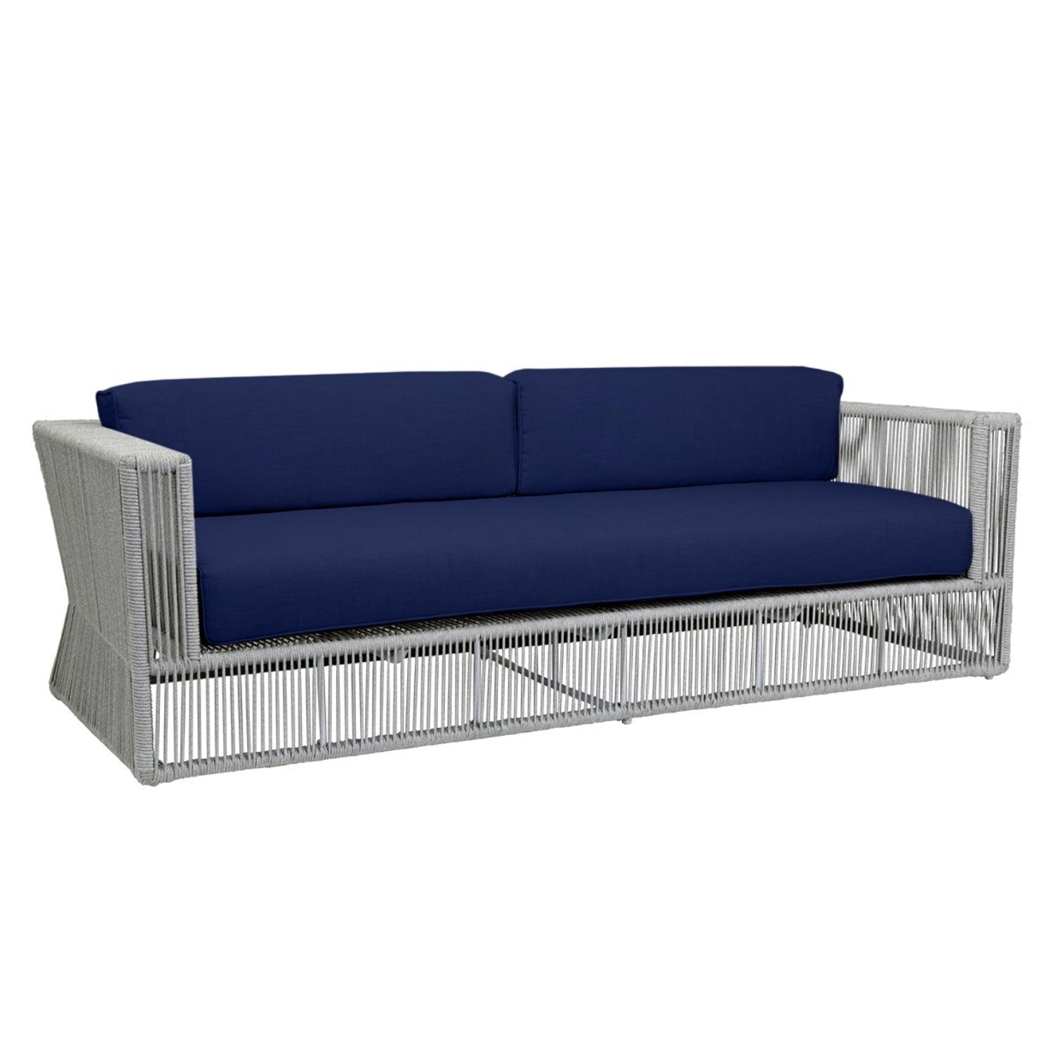 Sunset West Miami Echo Midnight w/Self Welt Outdoor Sofa