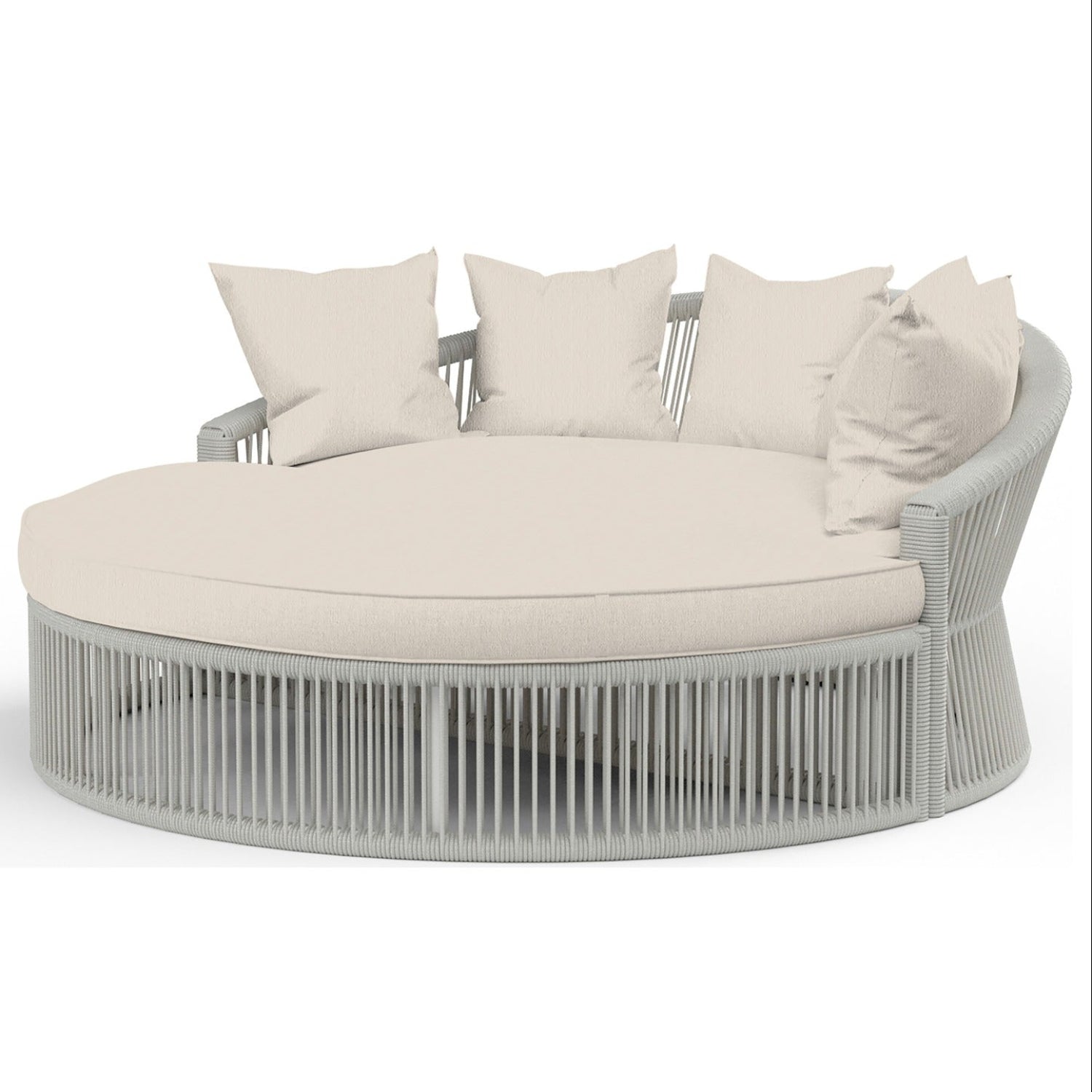 Sunset West Miami Echo Ash w/Self Welt Outdoor Daybed
