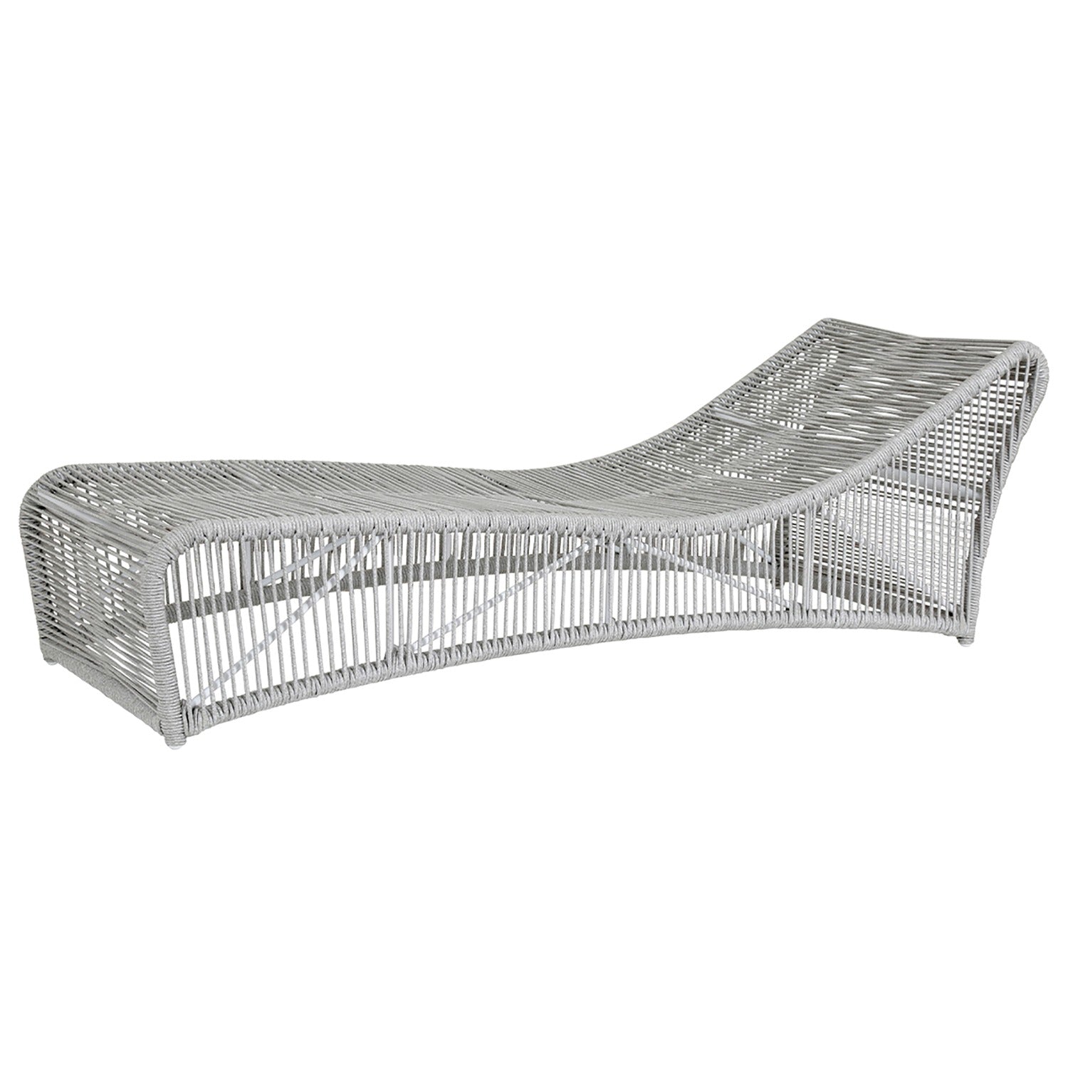 Sunset West Miami Cushionless Outdoor Chaise