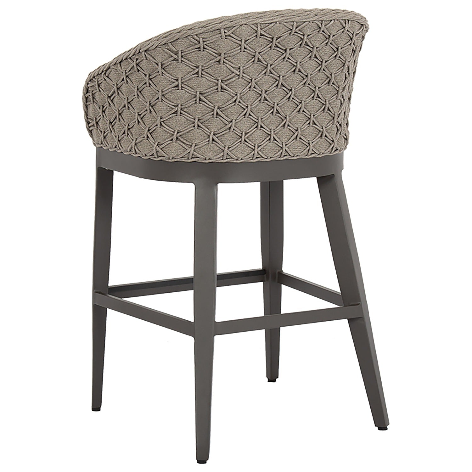 Sunset West Marbella Echo Ash w/Self Welt Outdoor Barstool