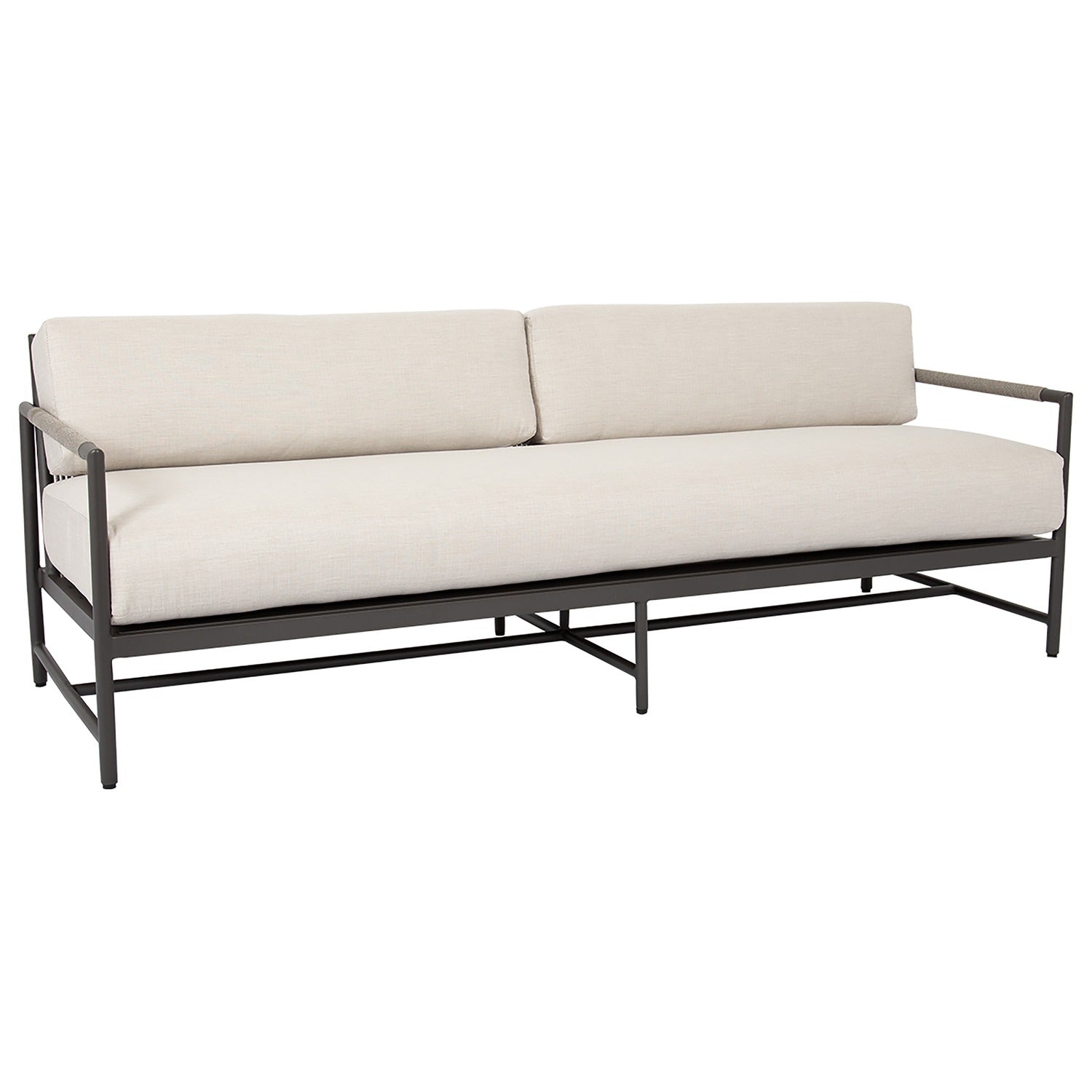 Sunset West Pietra Echo Ash Outdoor Sofa