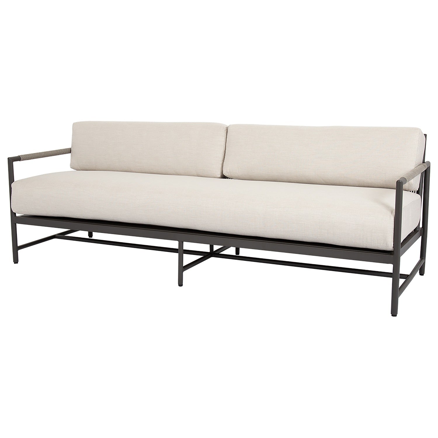 Sunset West Pietra Echo Ash Outdoor Sofa