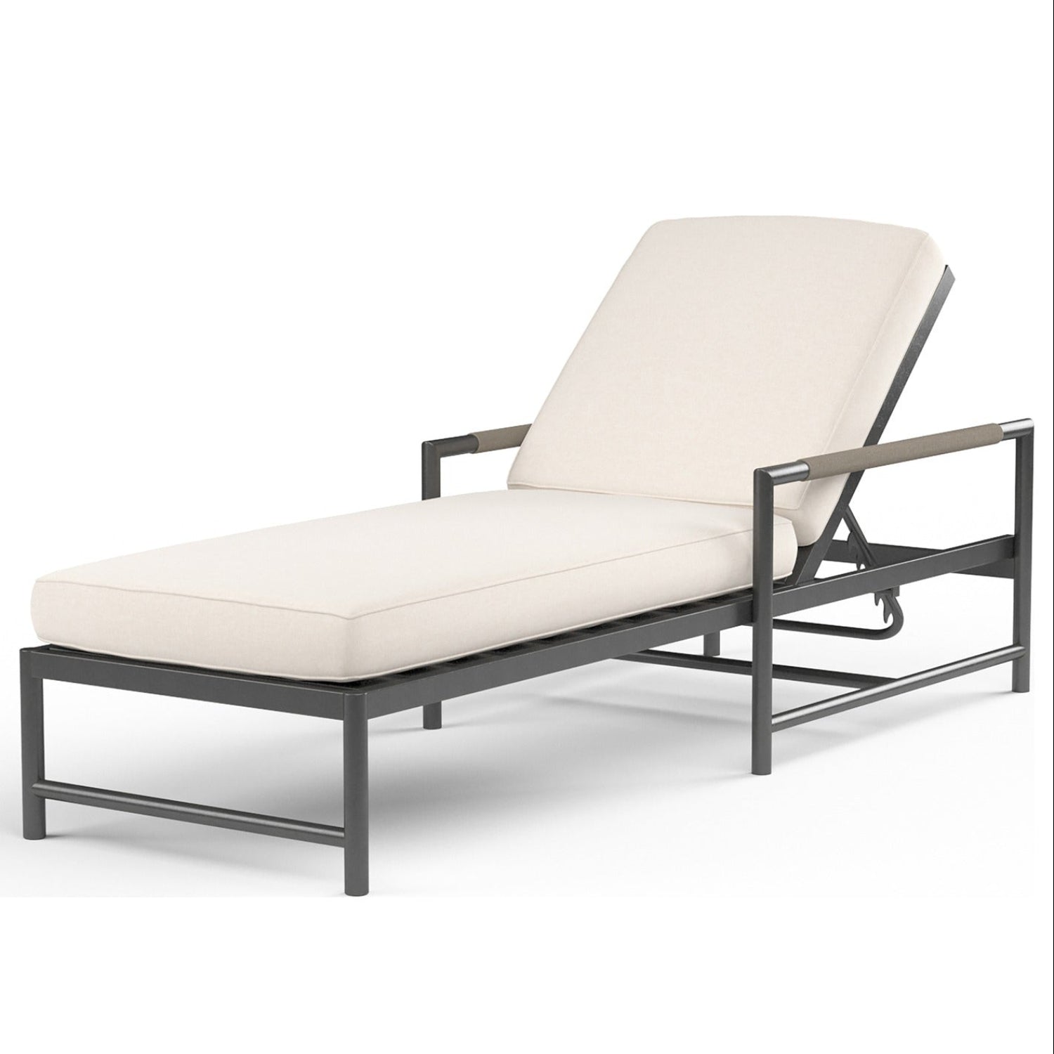 Sunset West Pietra Echo Ash Outdoor Chaise