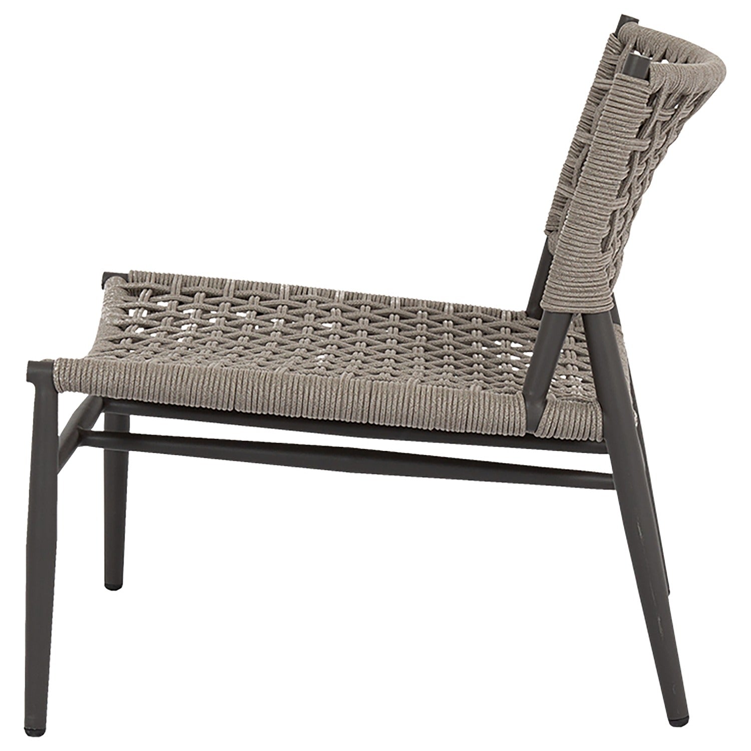 Sunset West Grigio Outdoor Cushionless Accent Chair