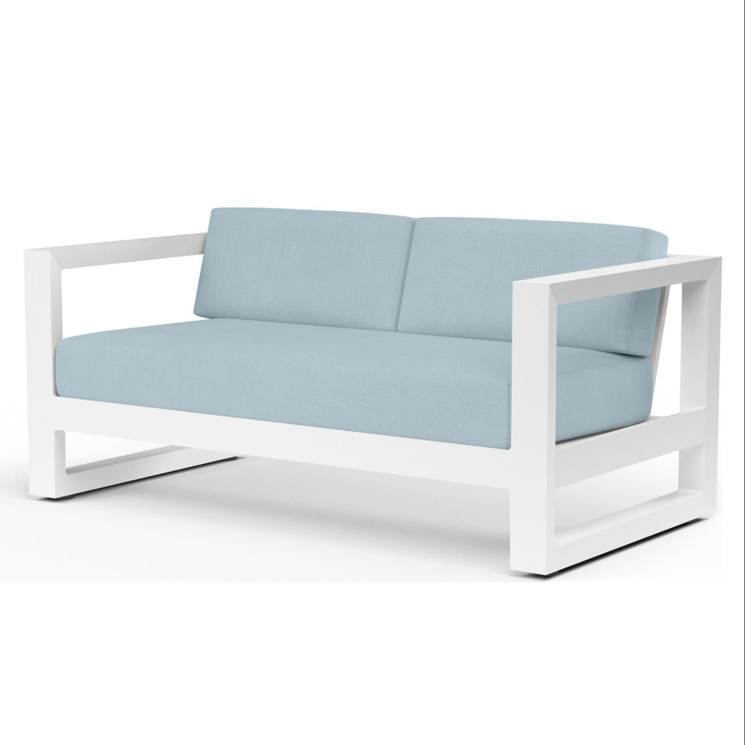 Sunset West Newport Canvas Skyline Outdoor Loveseat