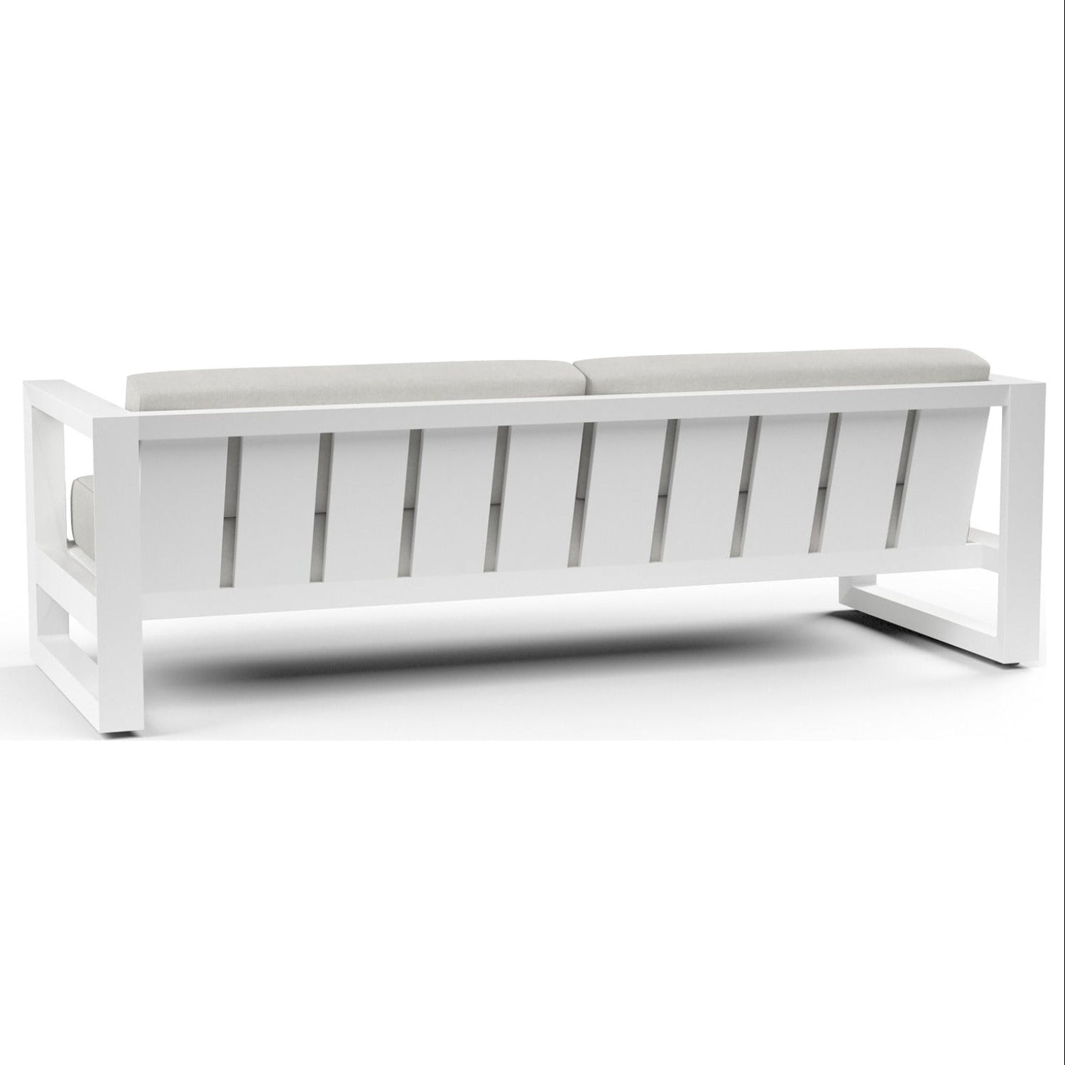 Sunset West Newport Cast Silver Outdoor Sofa