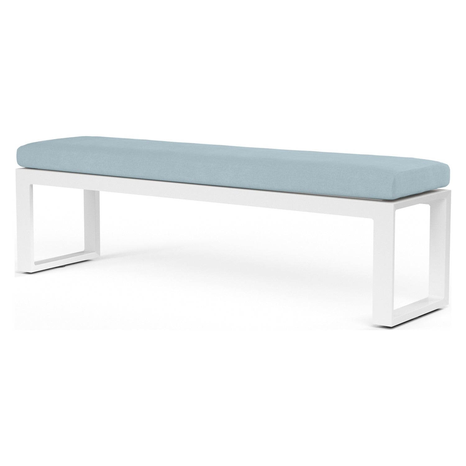Sunset West Newport Canvas Skyline Outdoor Dining Bench