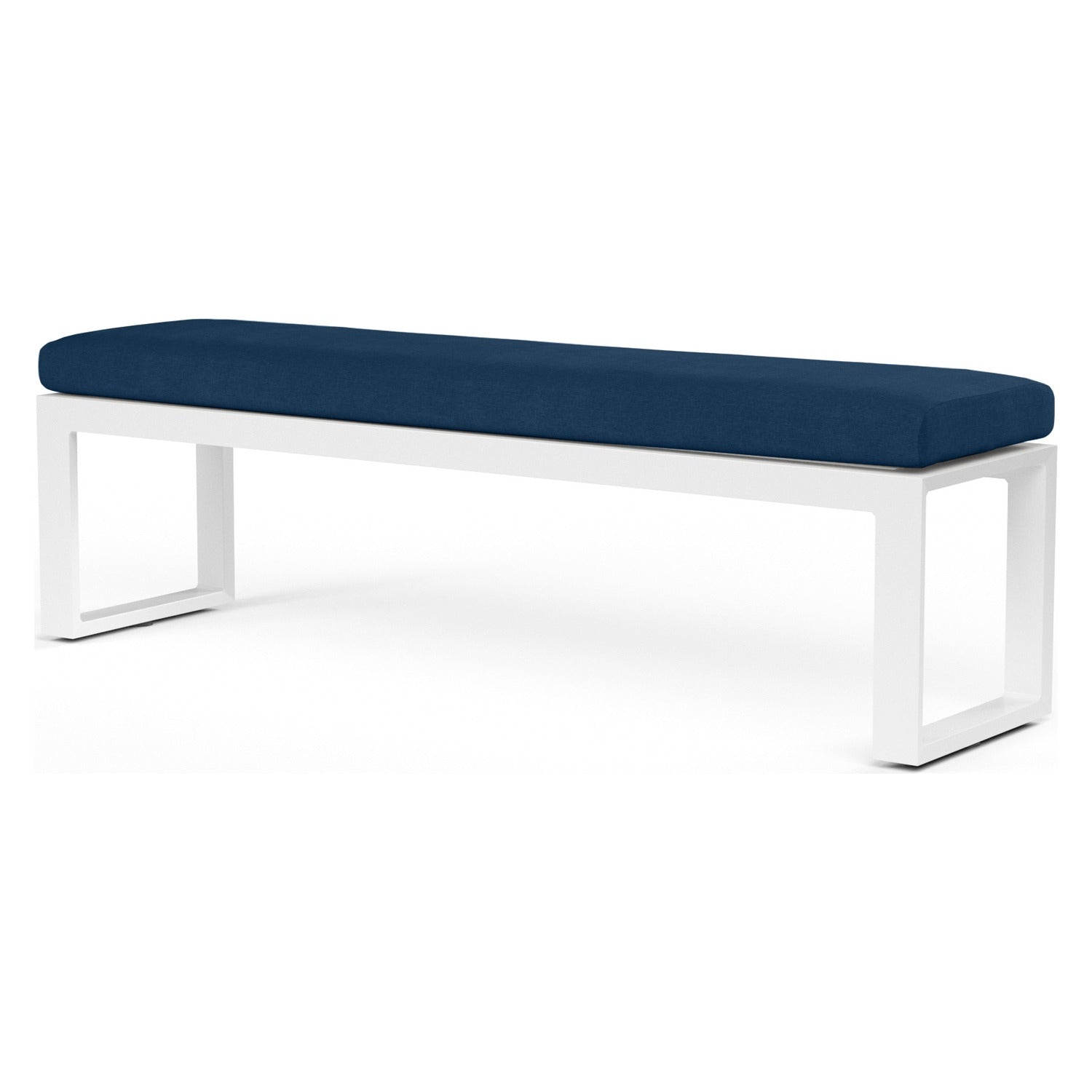 Sunset West Newport Spectrum Indigo Outdoor Dining Bench