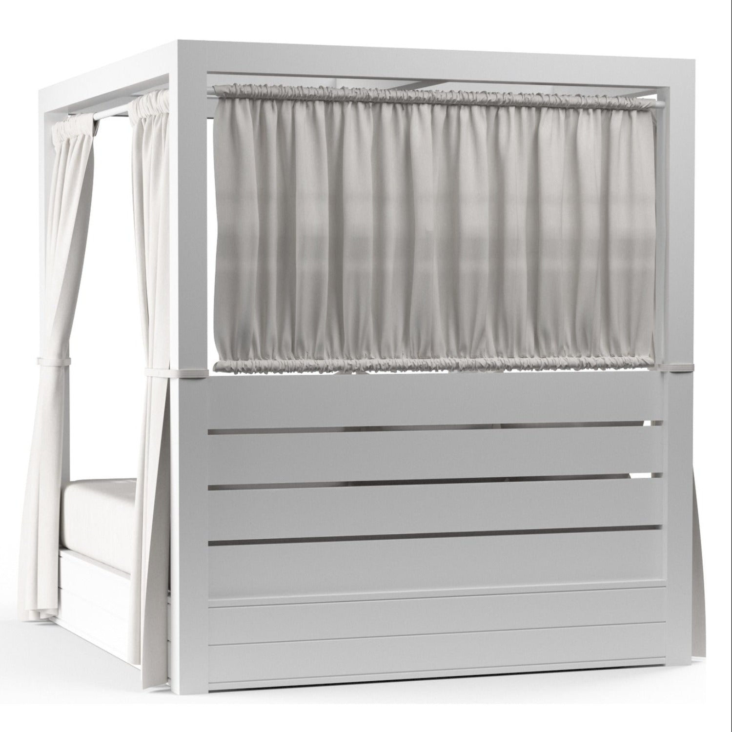 Sunset West Newport Cast Silver Resort King Outdoor Daybed