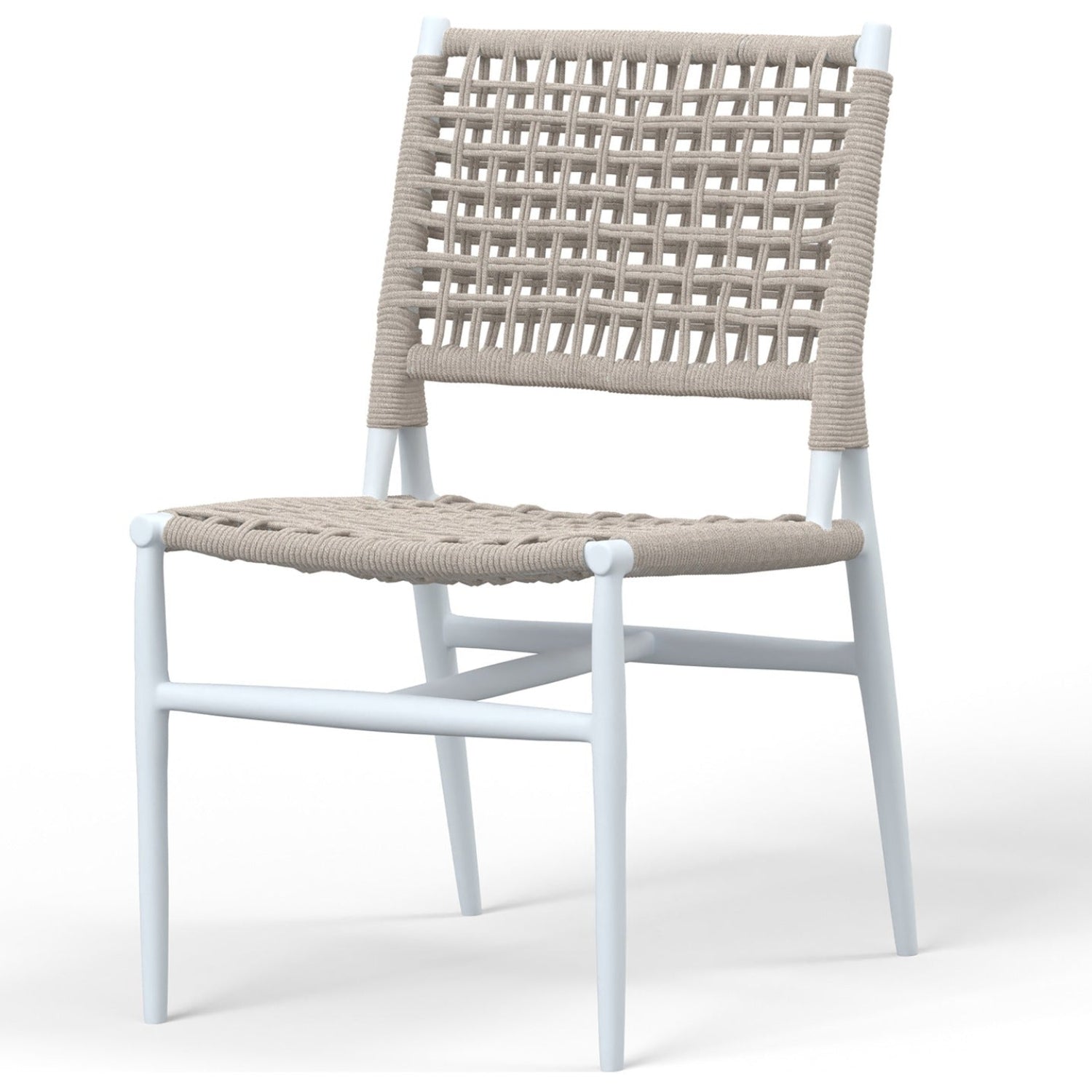 Sunset West Bahia Outdoor Armless Dining Chair Set of 2