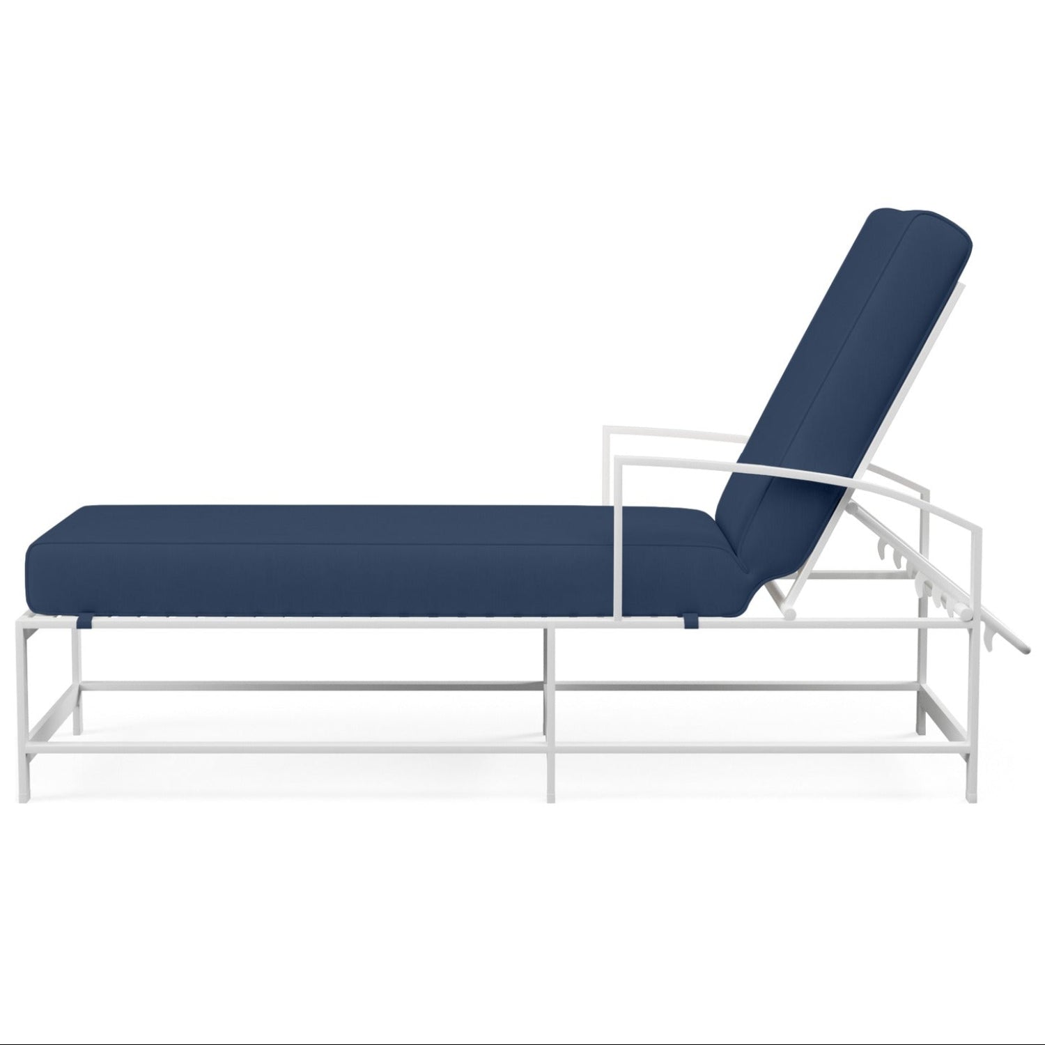 Sunset West Bristol Spectrum Indigo w/Self Welt Outdoor Chaise