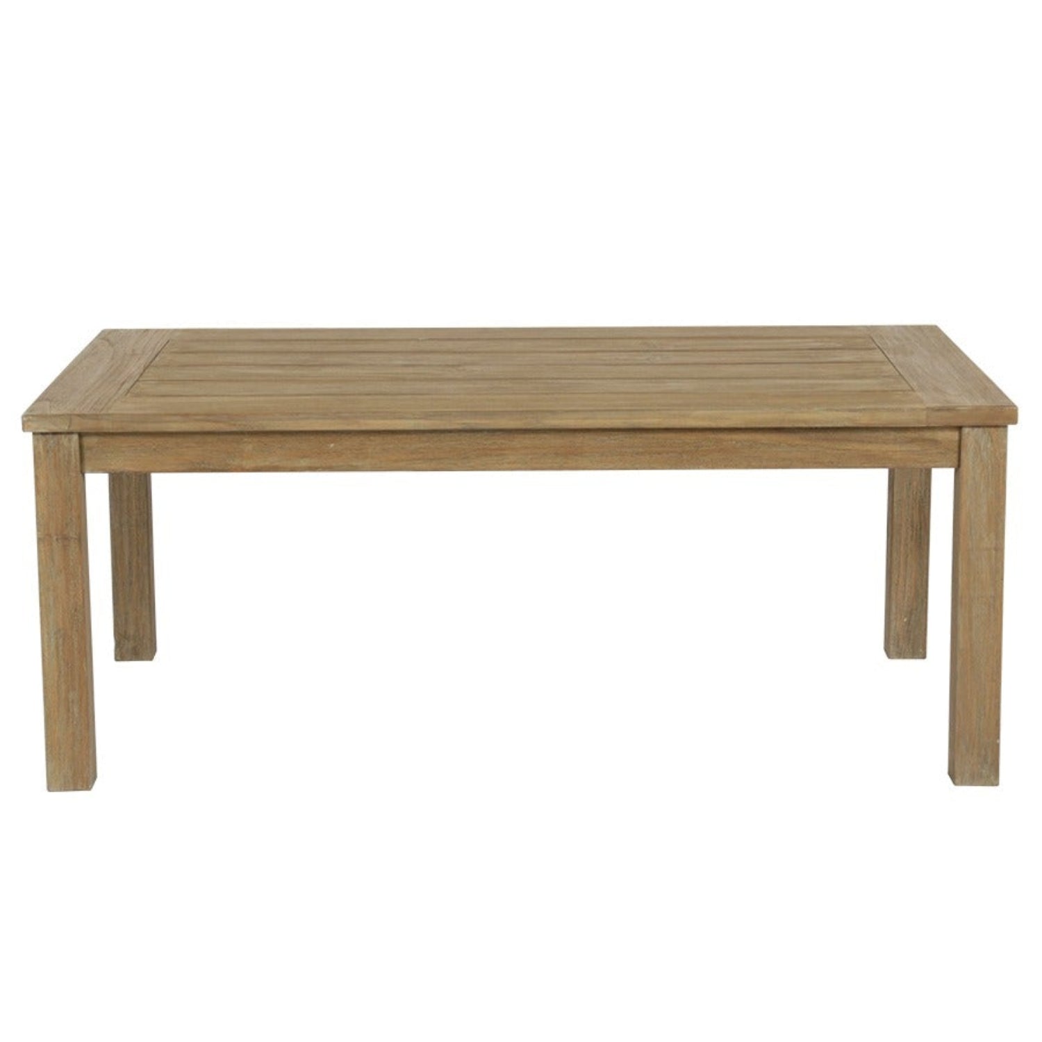 Sunset West Coastal Teak Rectangular Outdoor Coffee Table