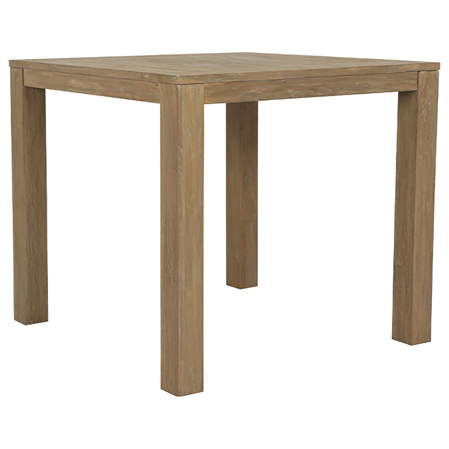 Sunset West Coastal Teak Outdoor End Table Set of 2