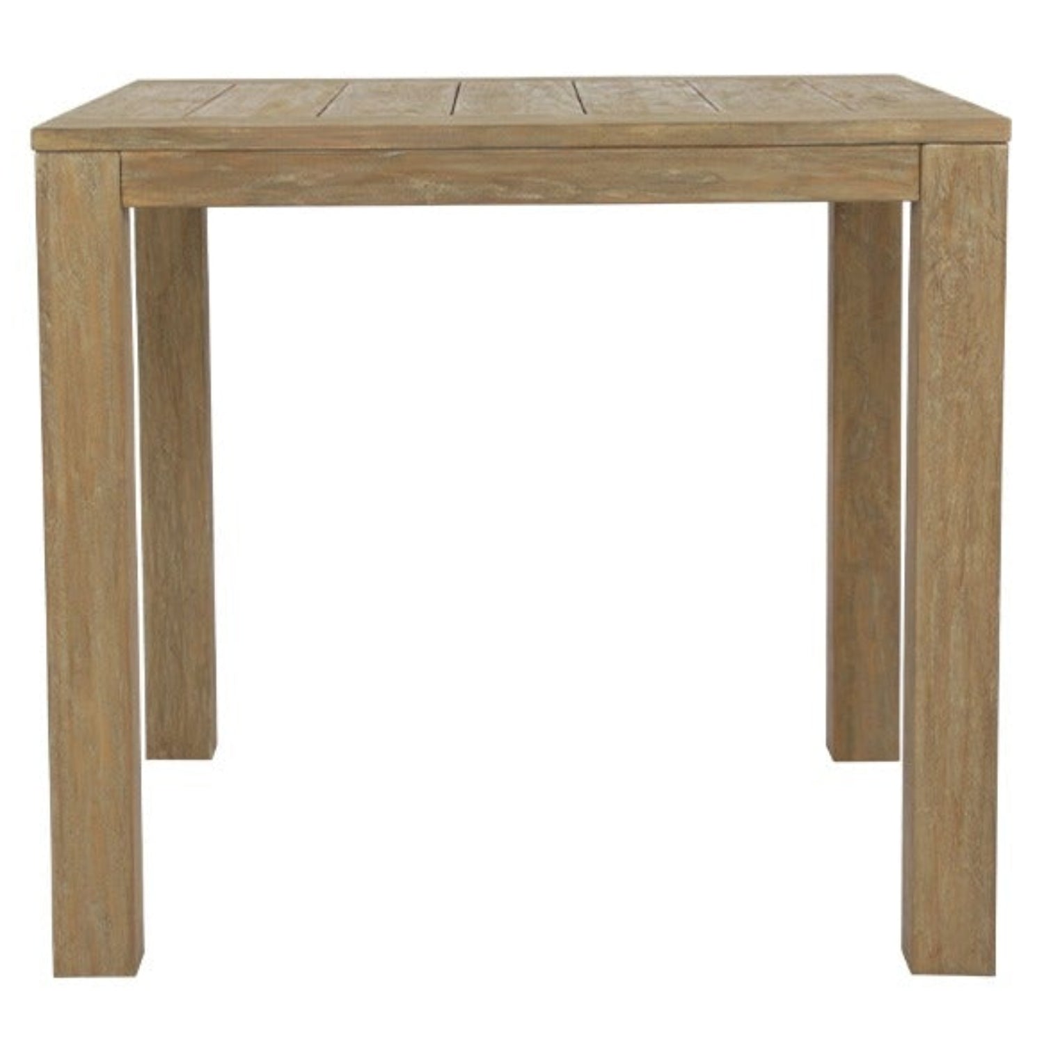 Sunset West Coastal Teak Outdoor End Table Set of 2