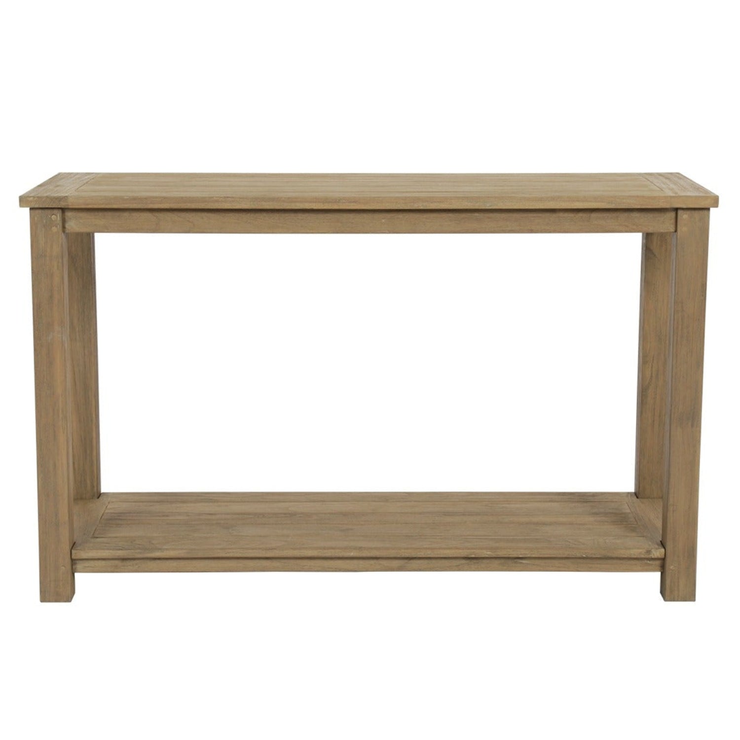 Sunset West Coastal Teak Outdoor Sofa Table
