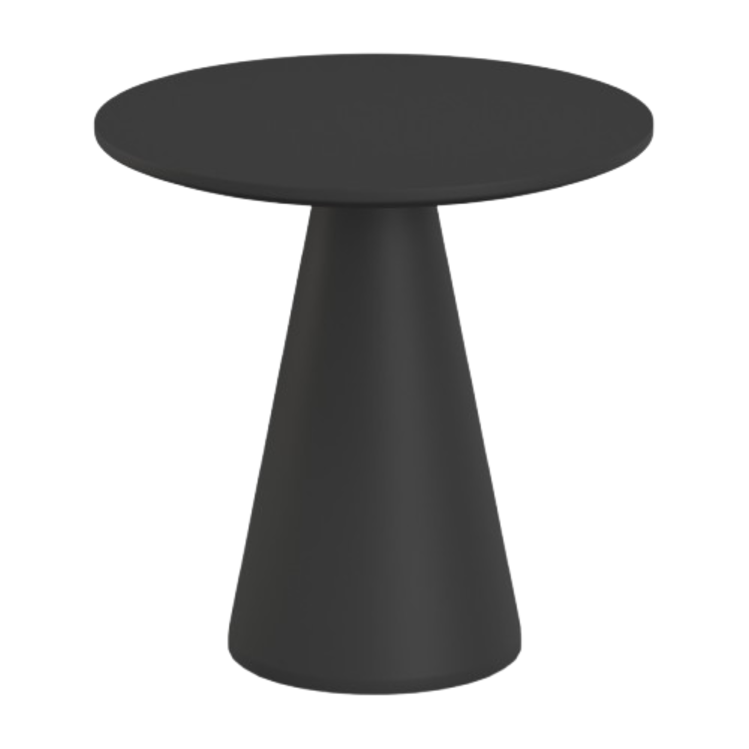 Sunset West Pedestal Dark Gray Outdoor Pub Table
