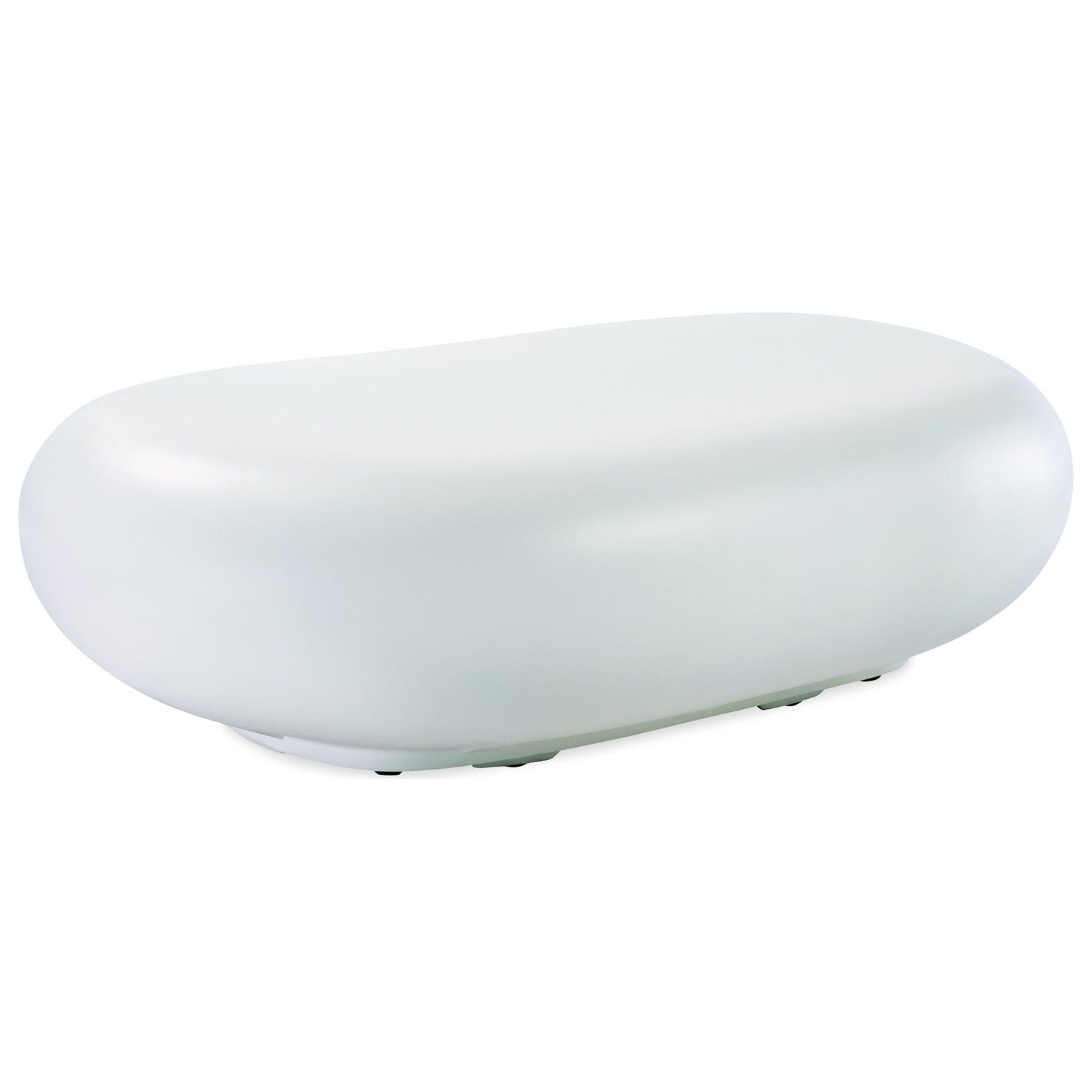 Sunset West Pebble Bone Outdoor Coffee Table