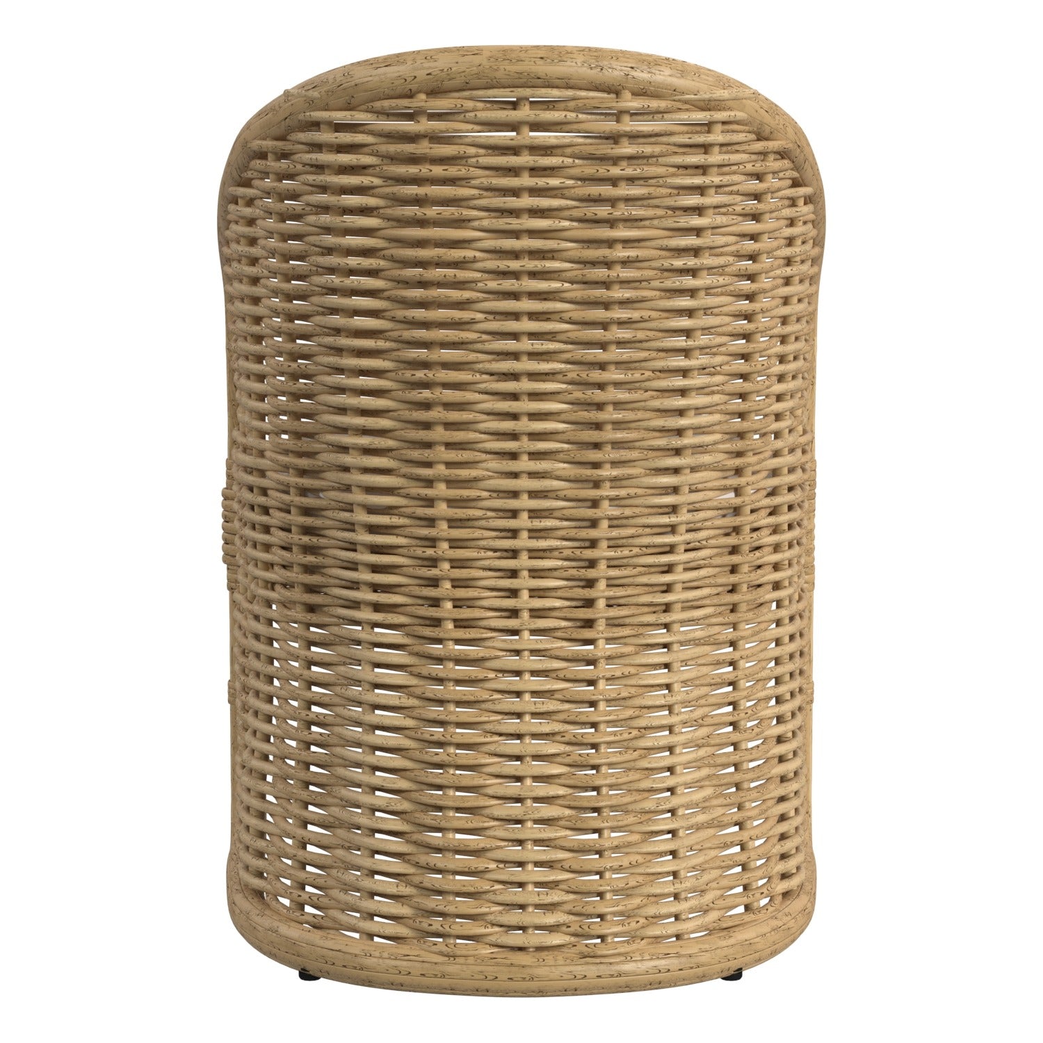 Sunset West Playa Soothe Pearl w/Flange Welt Outdoor Dining Chair Set of 2